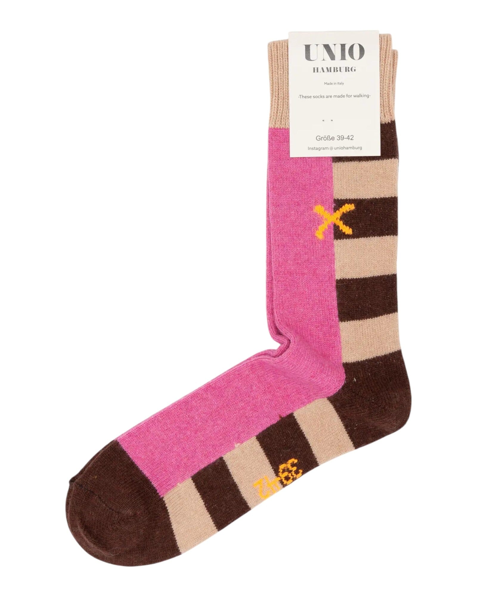Cross Socken UNIO 06 Toast-Multi 36-38