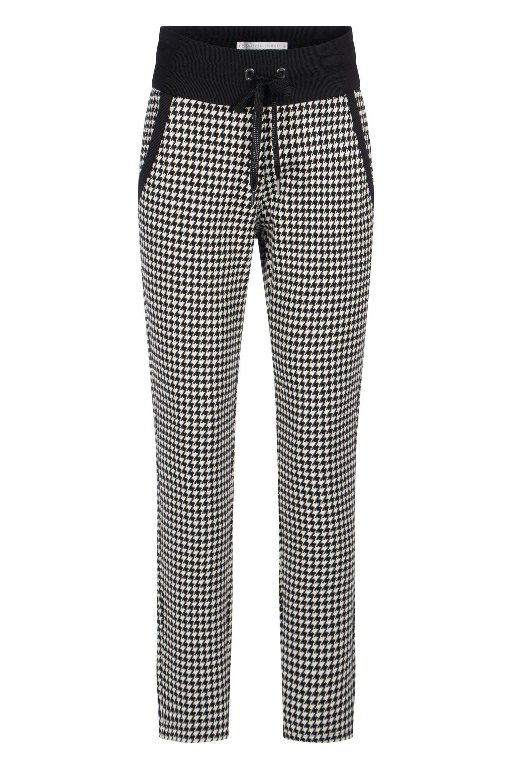Cynthia O Houndsthooth Hose Raffaello Rossi