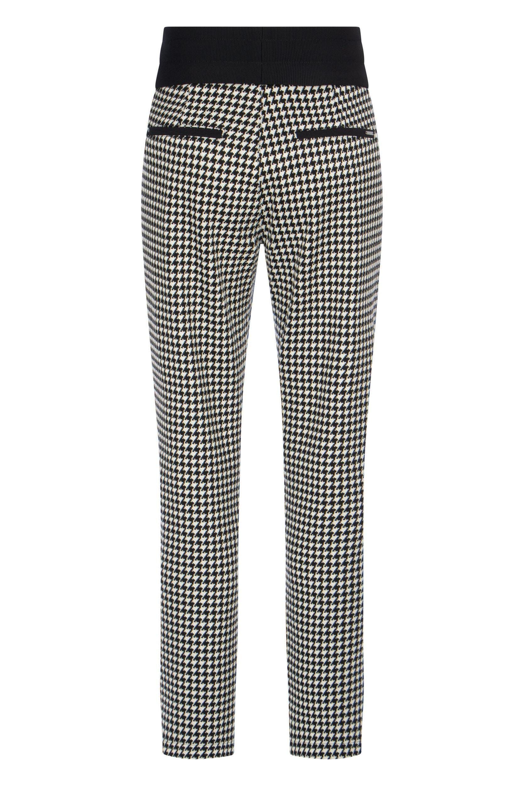 Cynthia O Houndsthooth Hose Raffaello Rossi