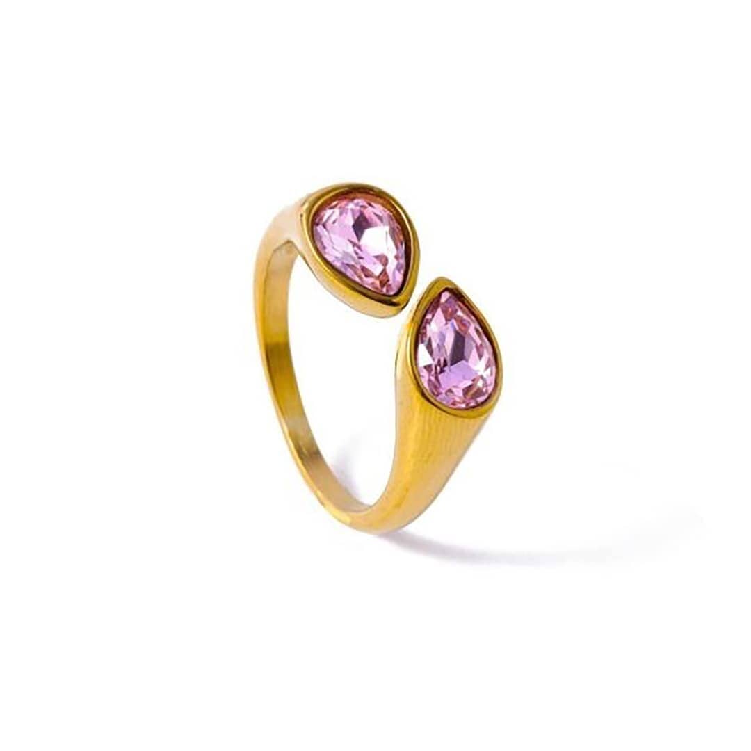 Dana Ring Ring inrosa Gold bis 1,5cm breit