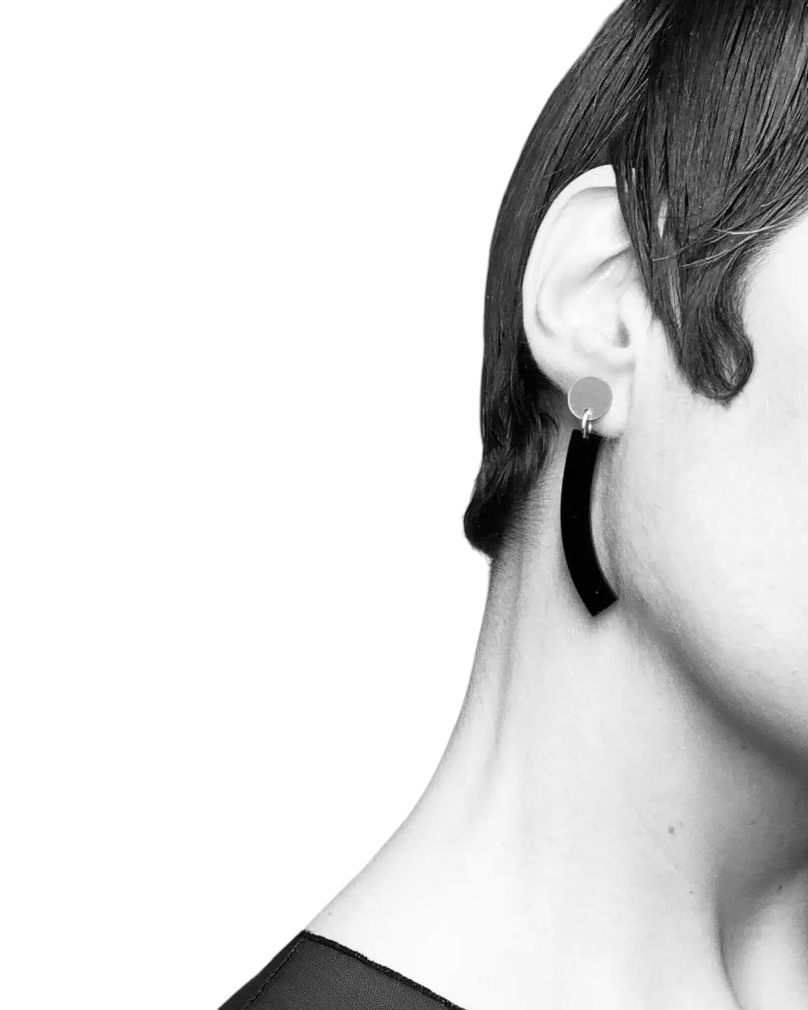 Earring Barbican Recycled Acrylic Ohrringe Mimimono