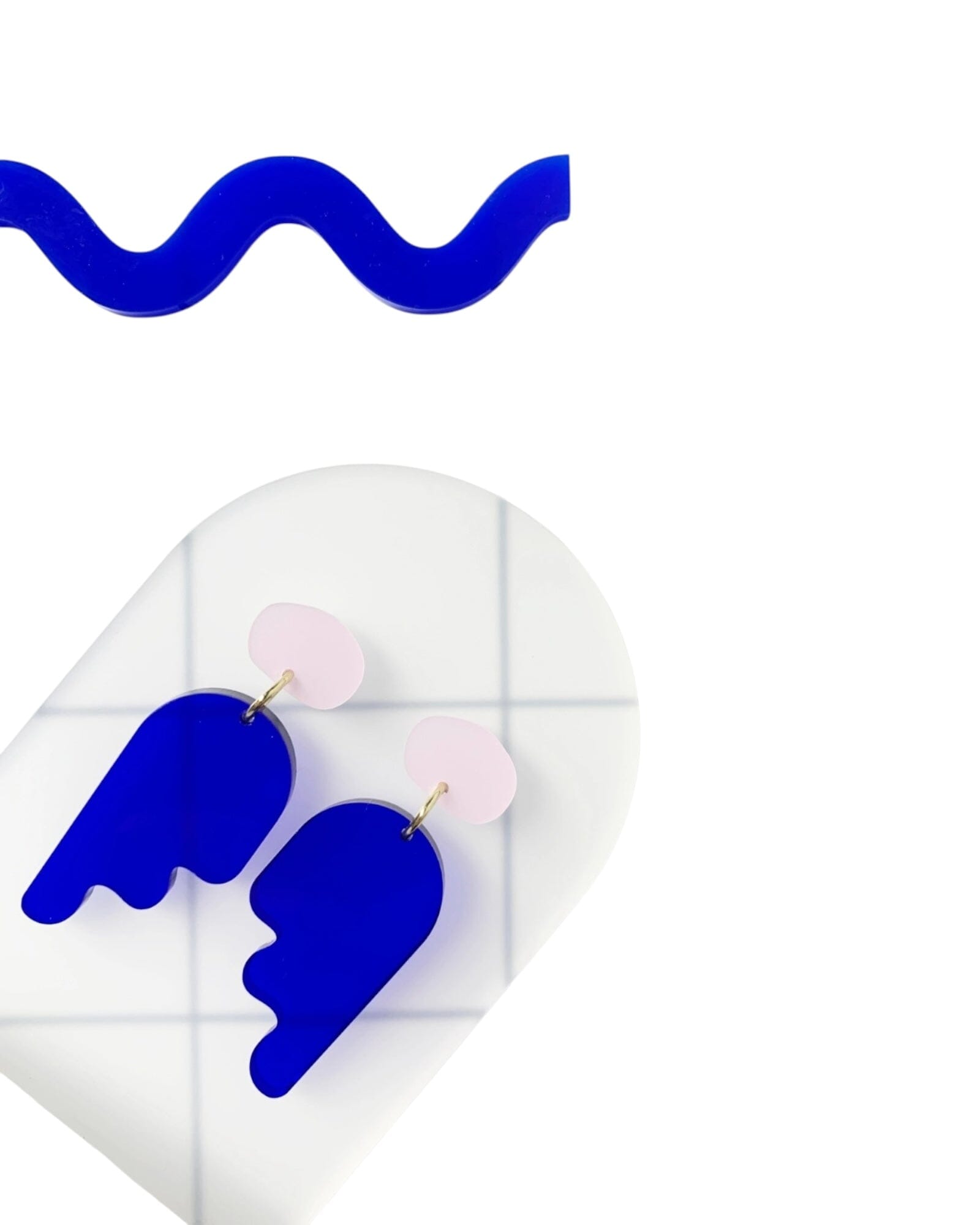 Earring Translucence VII Ohrringe Mimimono