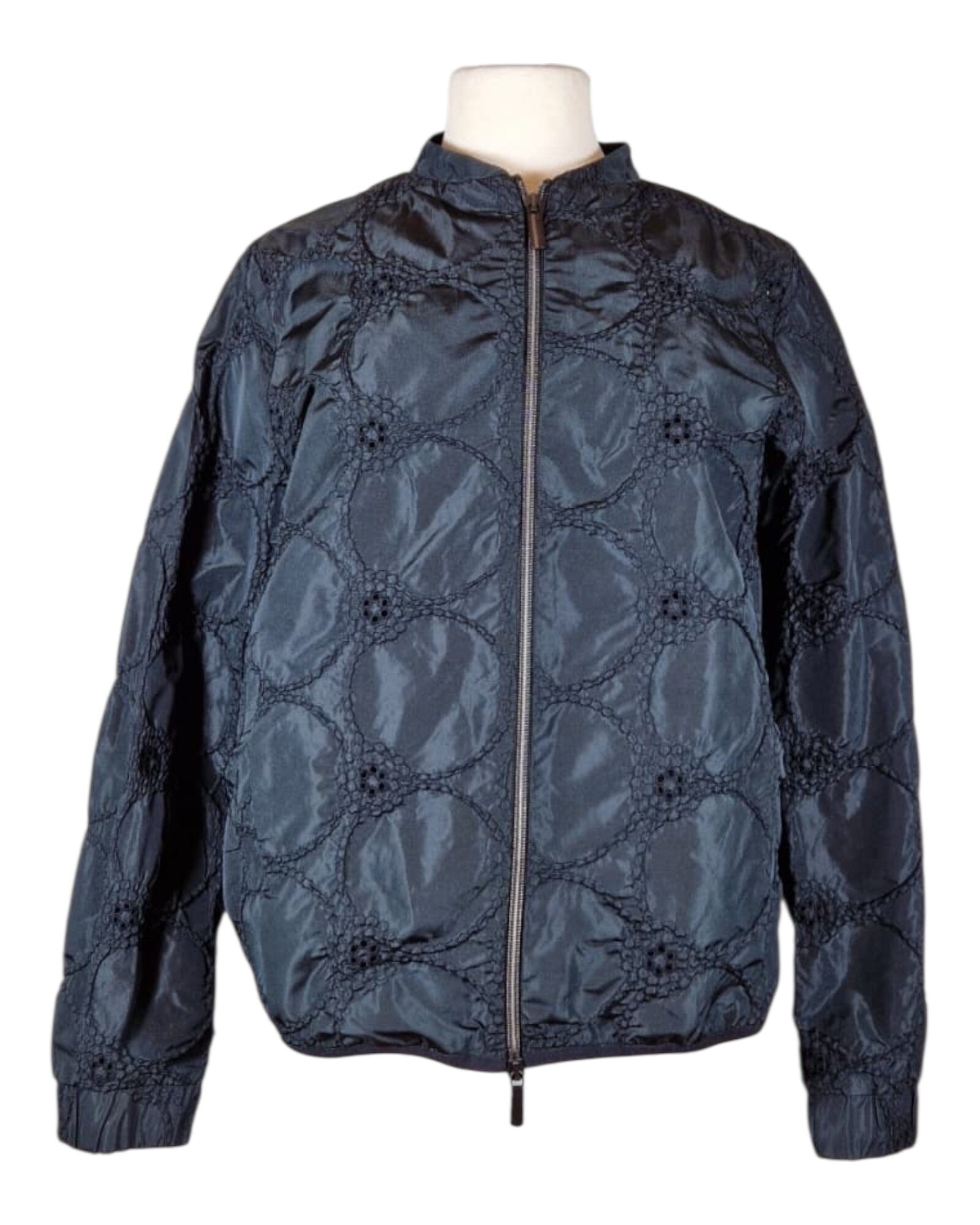 Embrodery Taffeta Blouson Blusenjacke Hindahl & Skudelny Nero S