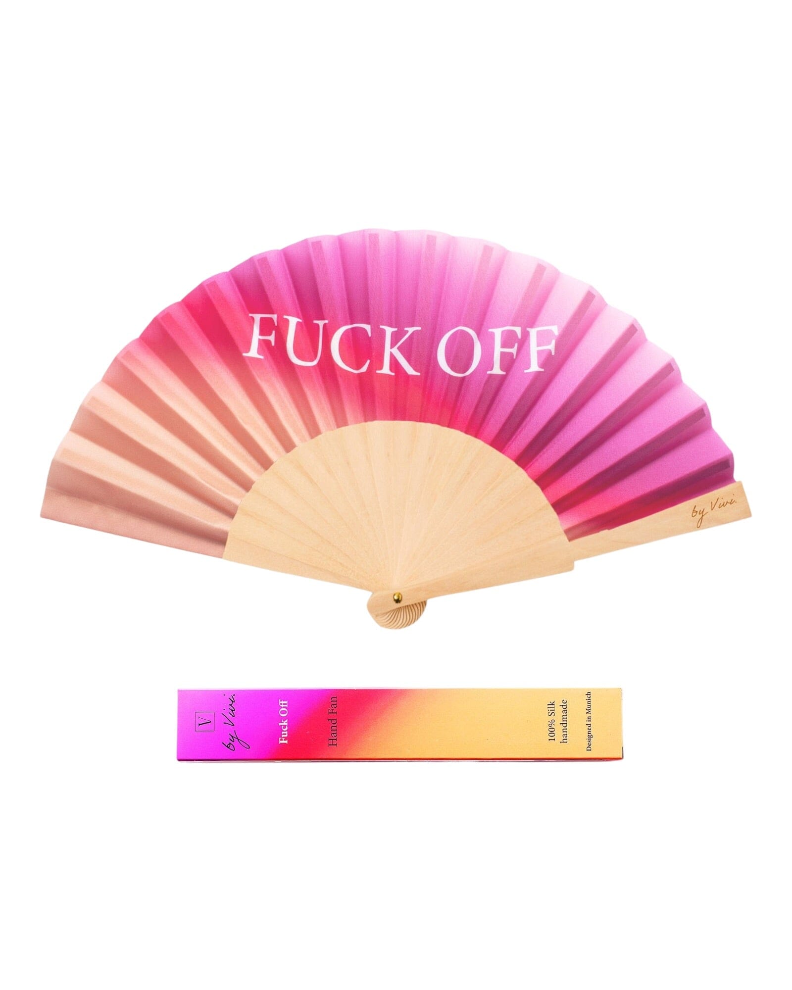 Fächer Fuck Off Fächer by Vivi. Fuck Off 40x23x4cm