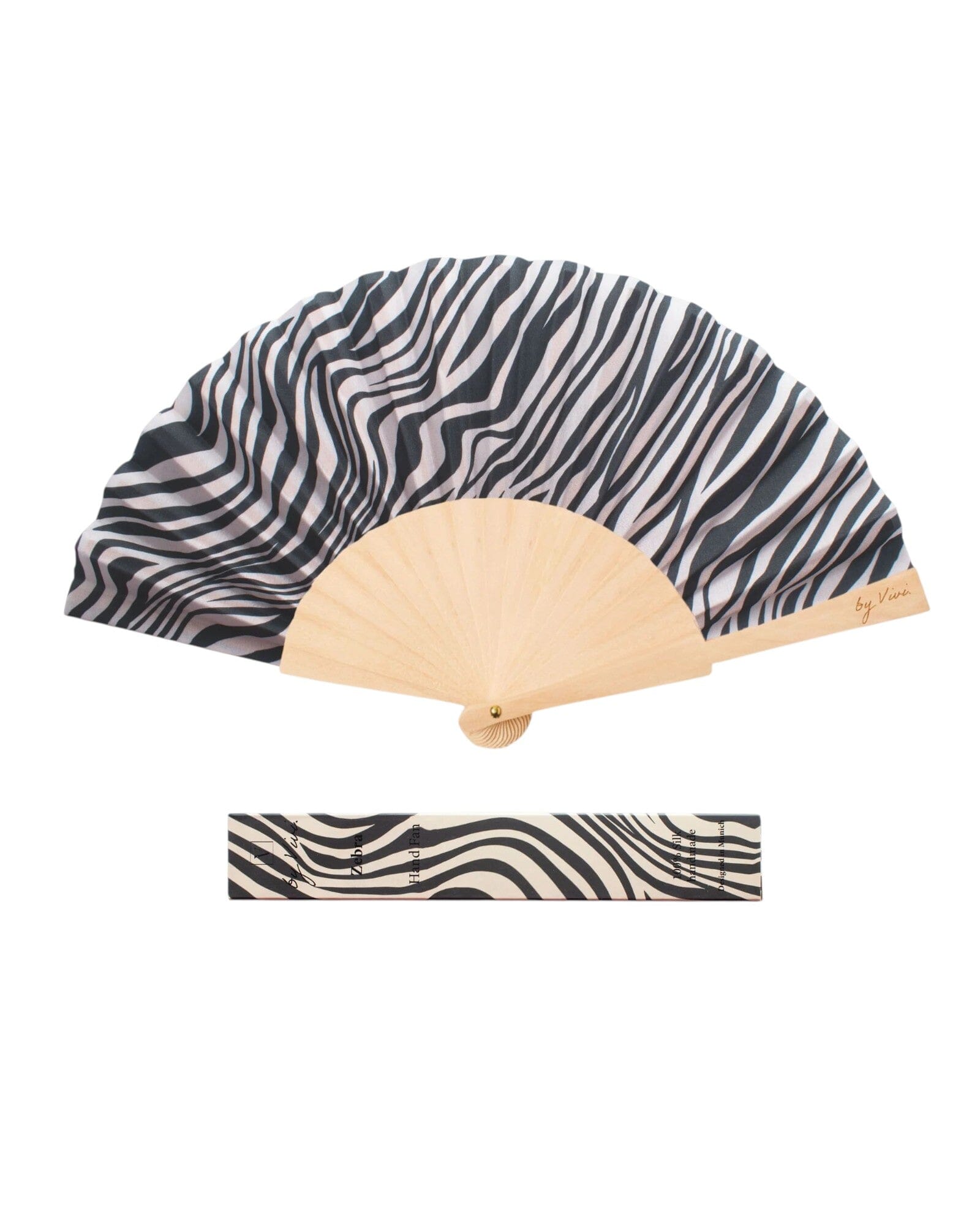 Fächer Zebra Fächer by Vivi. Zebra Einheitsgröße