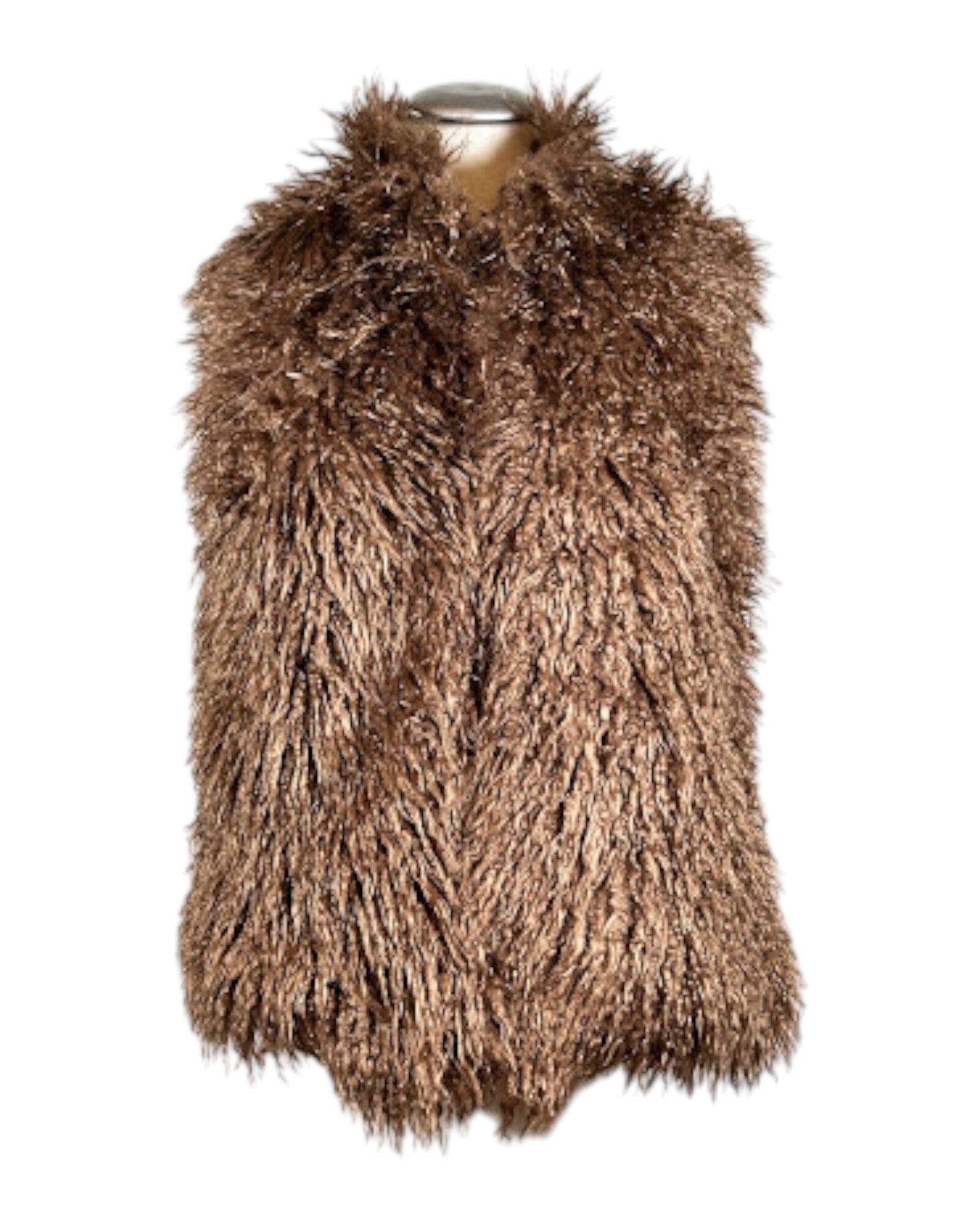 Fakefur Weste Weste Grace 122 Truffle S