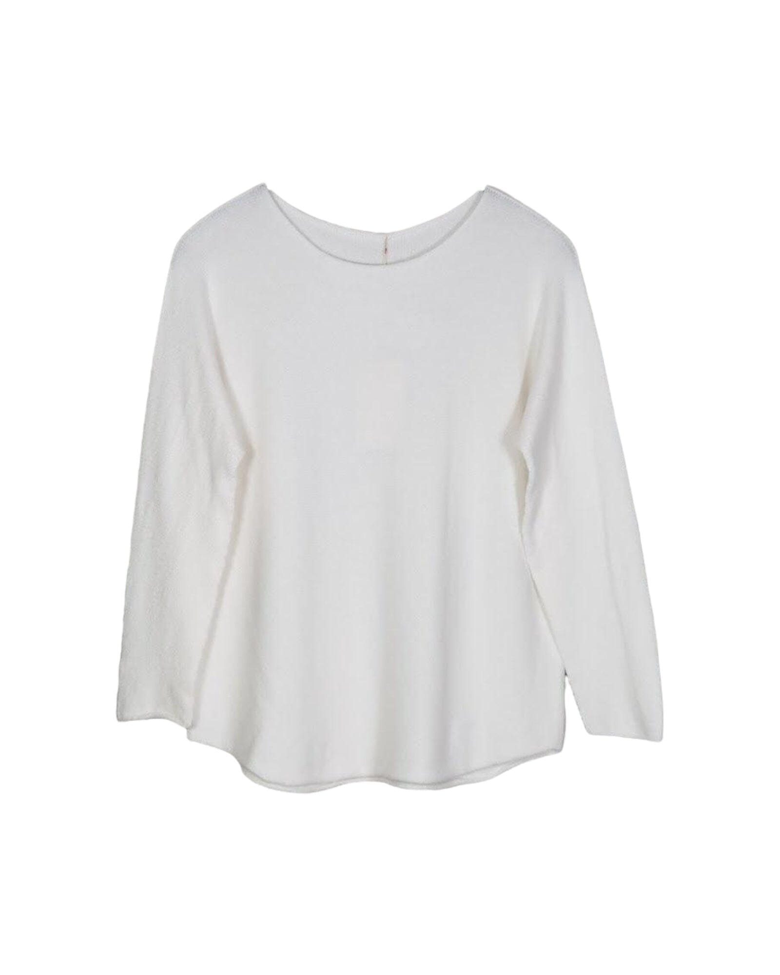 Fashion Rundhals Langarm Pullover Kolibri Ulm Offwhite Einheitsgröße