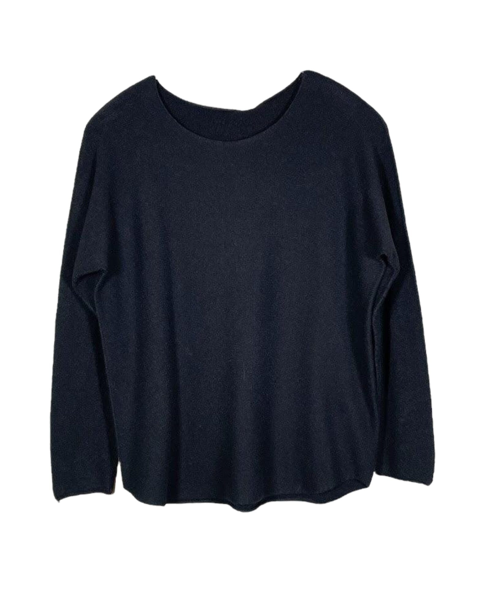 Fashion Rundhals Langarm Pullover Kolibri Ulm Schwarz Einheitsgröße