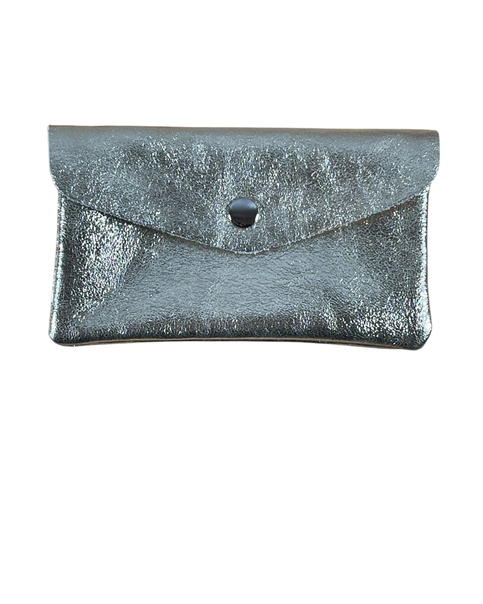 Geldbörse mit Klappe groß Geldbörse Kolibri Ulm Grau Glitzer
