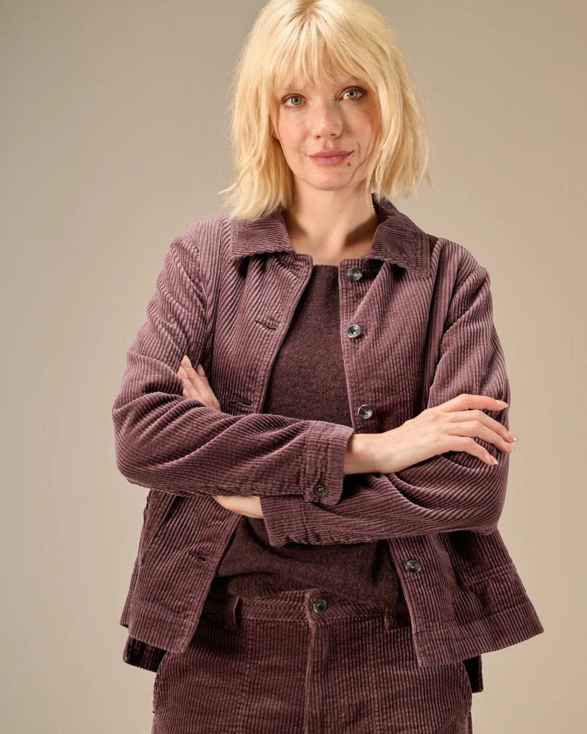 Jacke Jacke Nile Plum S