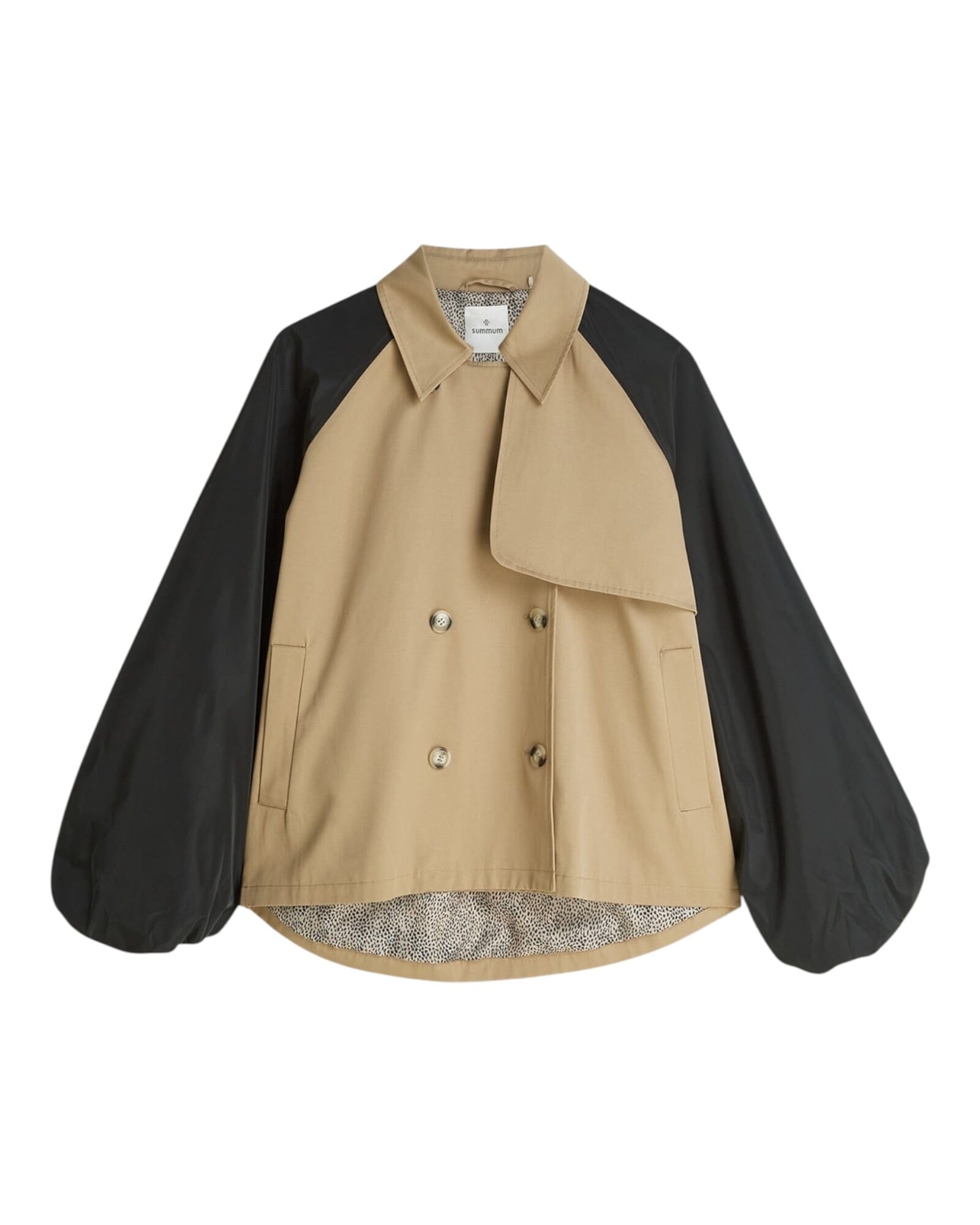 Jacket Trench Mix Jacke Summum Woman