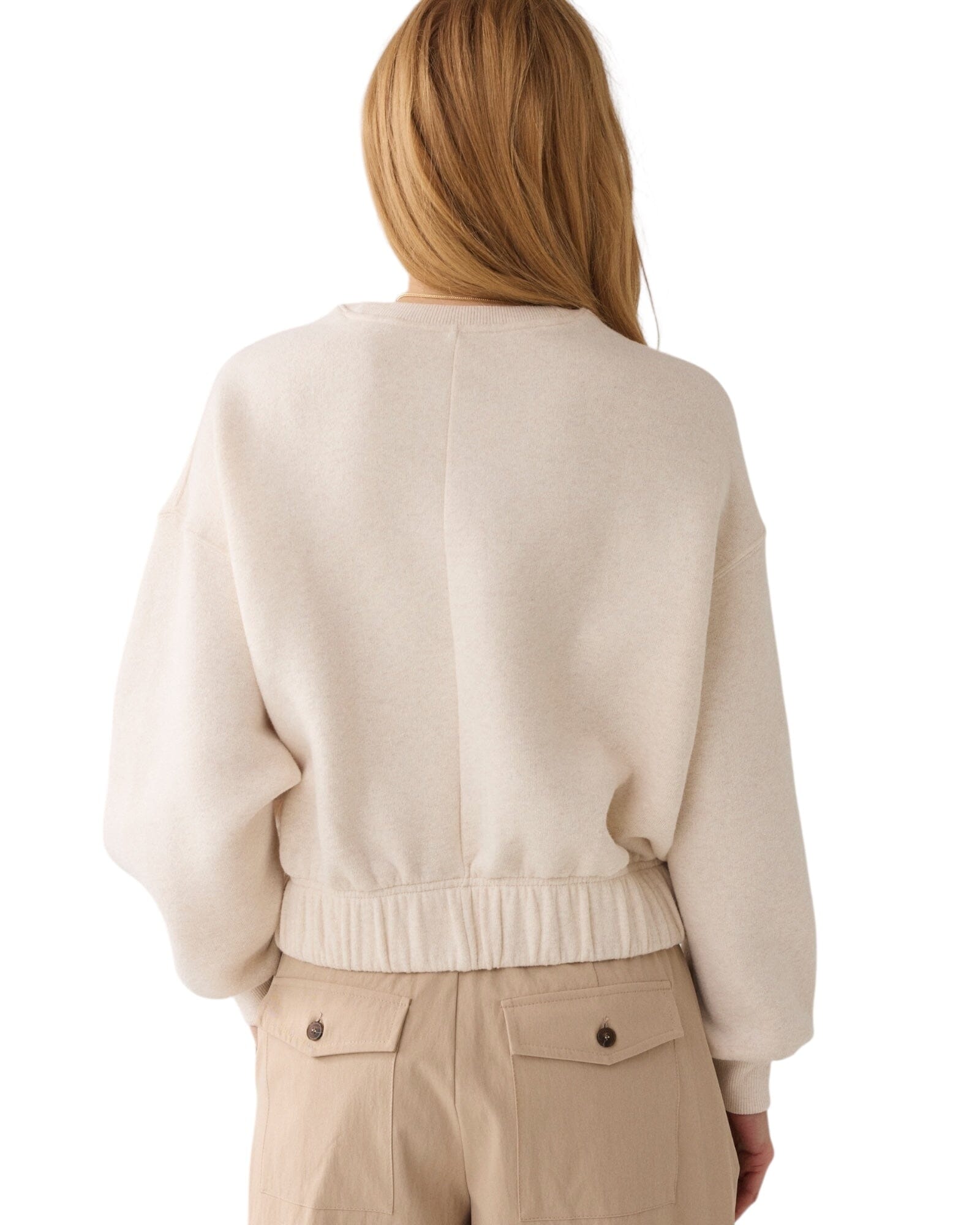 Jersey Boxy Sweat Sweatshirt Summum Woman
