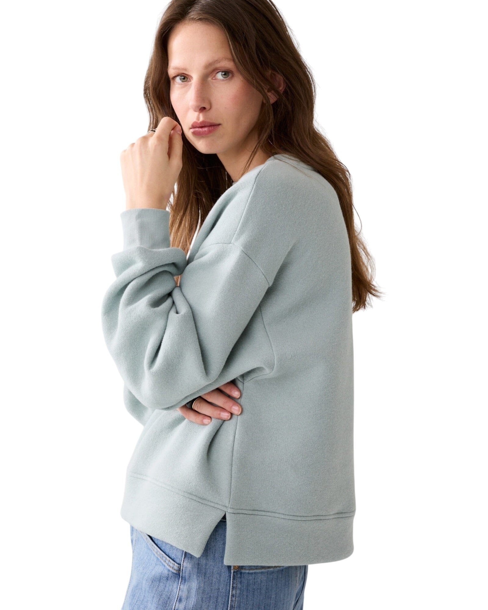 Jersey Sweat Sweatshirt Summum Woman