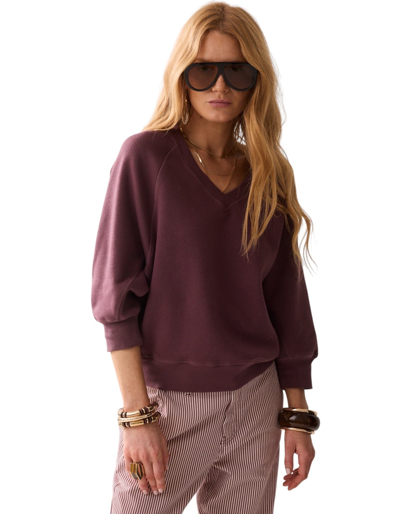Jersey Sweat Sweatshirt Summum Woman