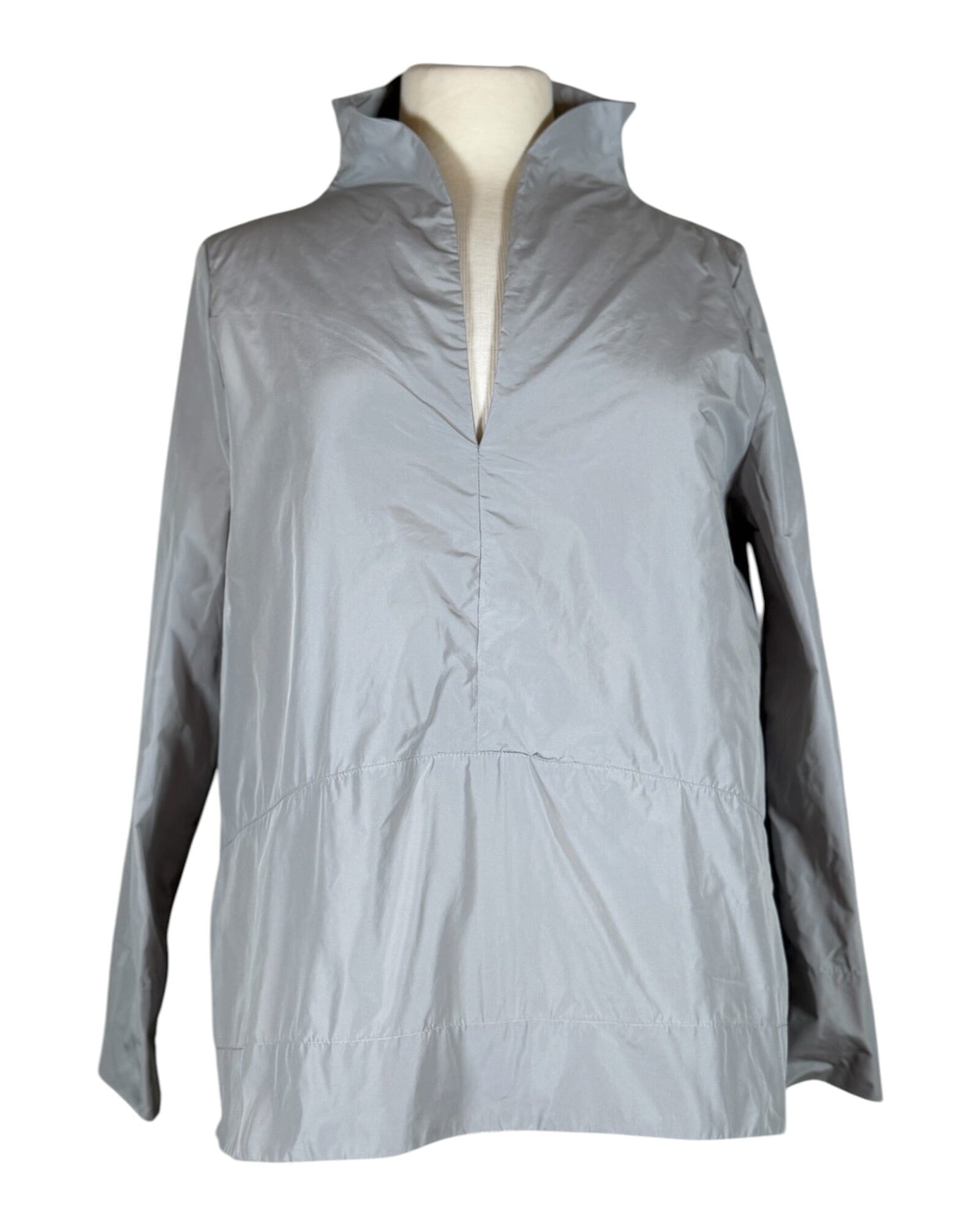 Kelchkragen Bluse Elli 80 Grey 1