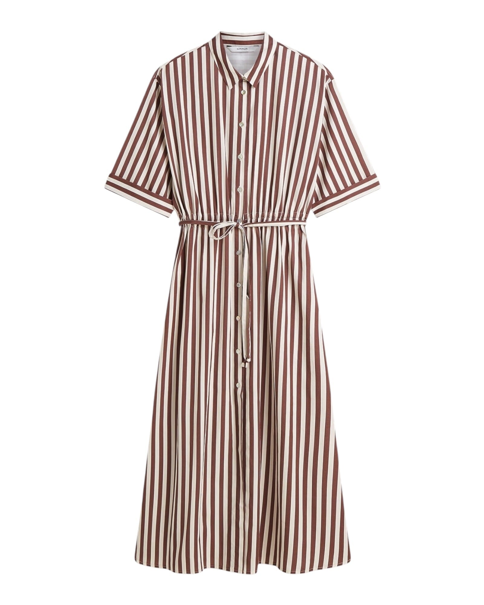 Kleid Stripe Kleid Summum Woman 334 Deep Fig 36