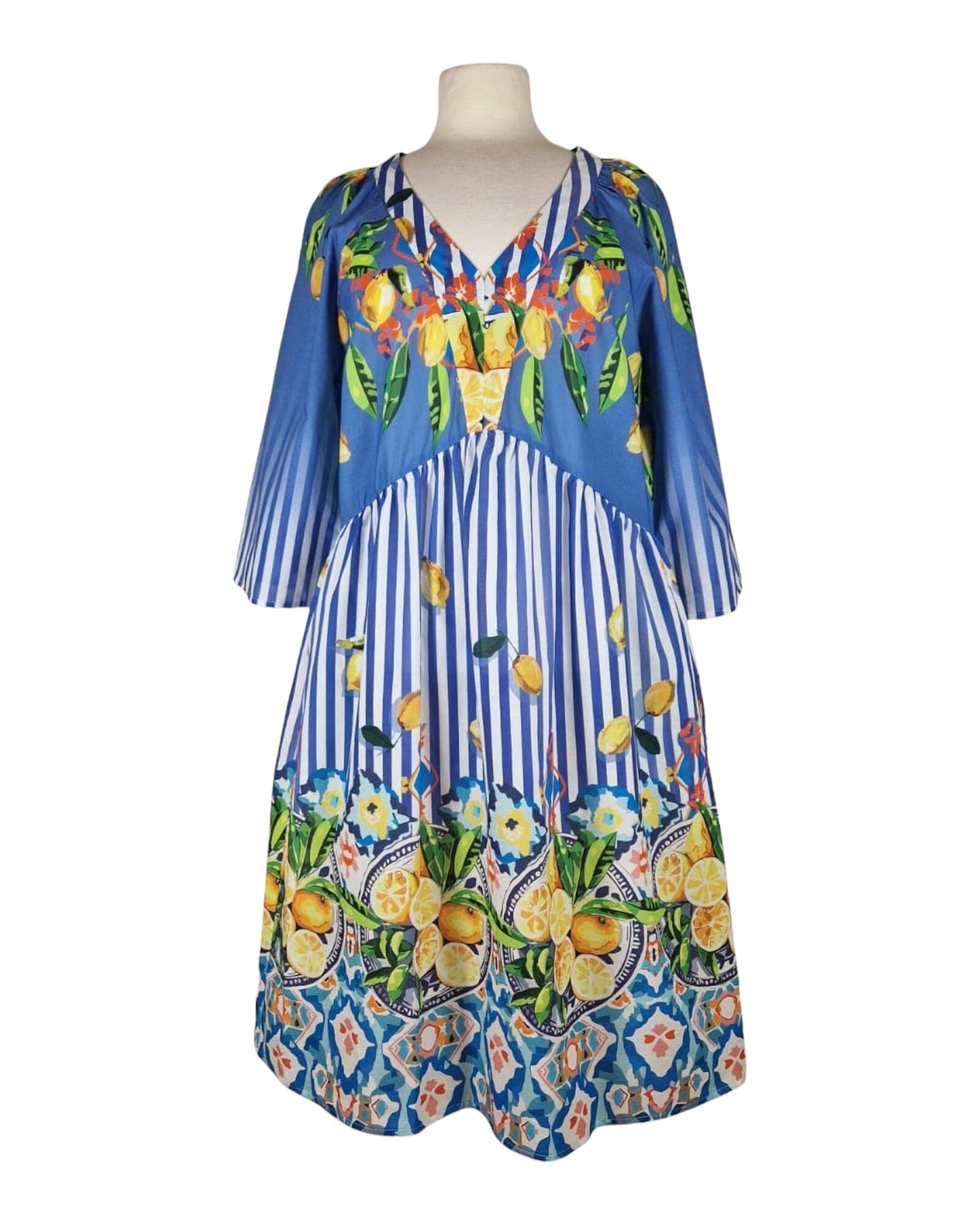 Kleid Yijana Kleid Fox's s010 Citron 36