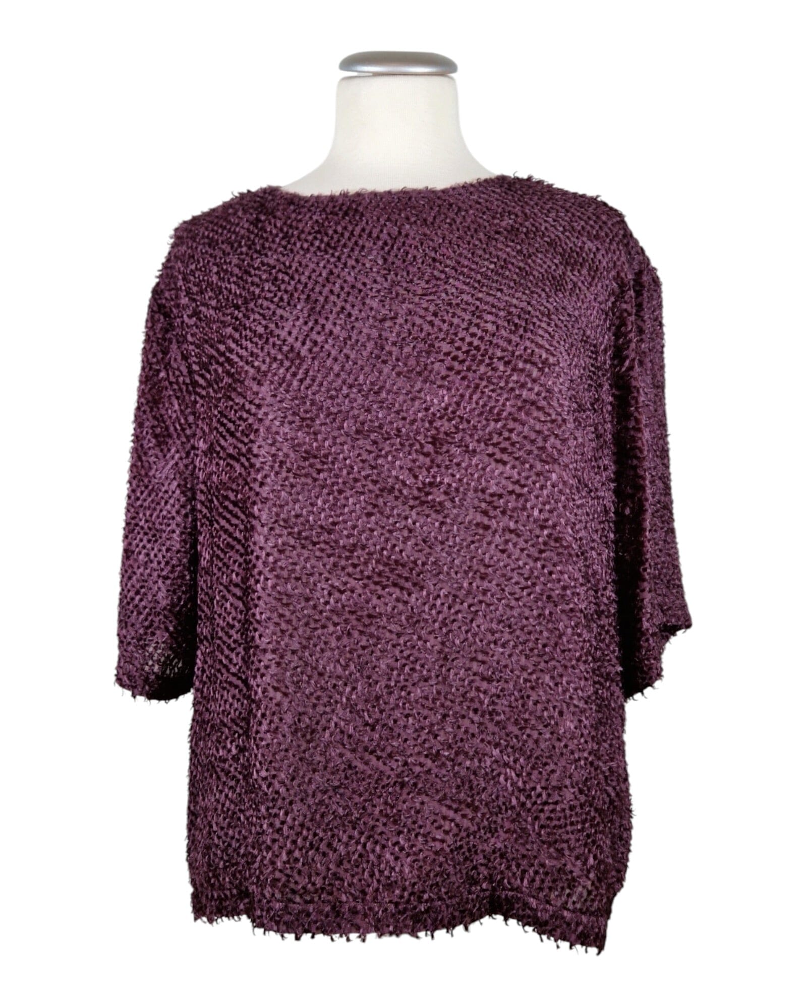 Kurzarm Pullover Pullover No Man's Land 6646 Soft Rasin 36