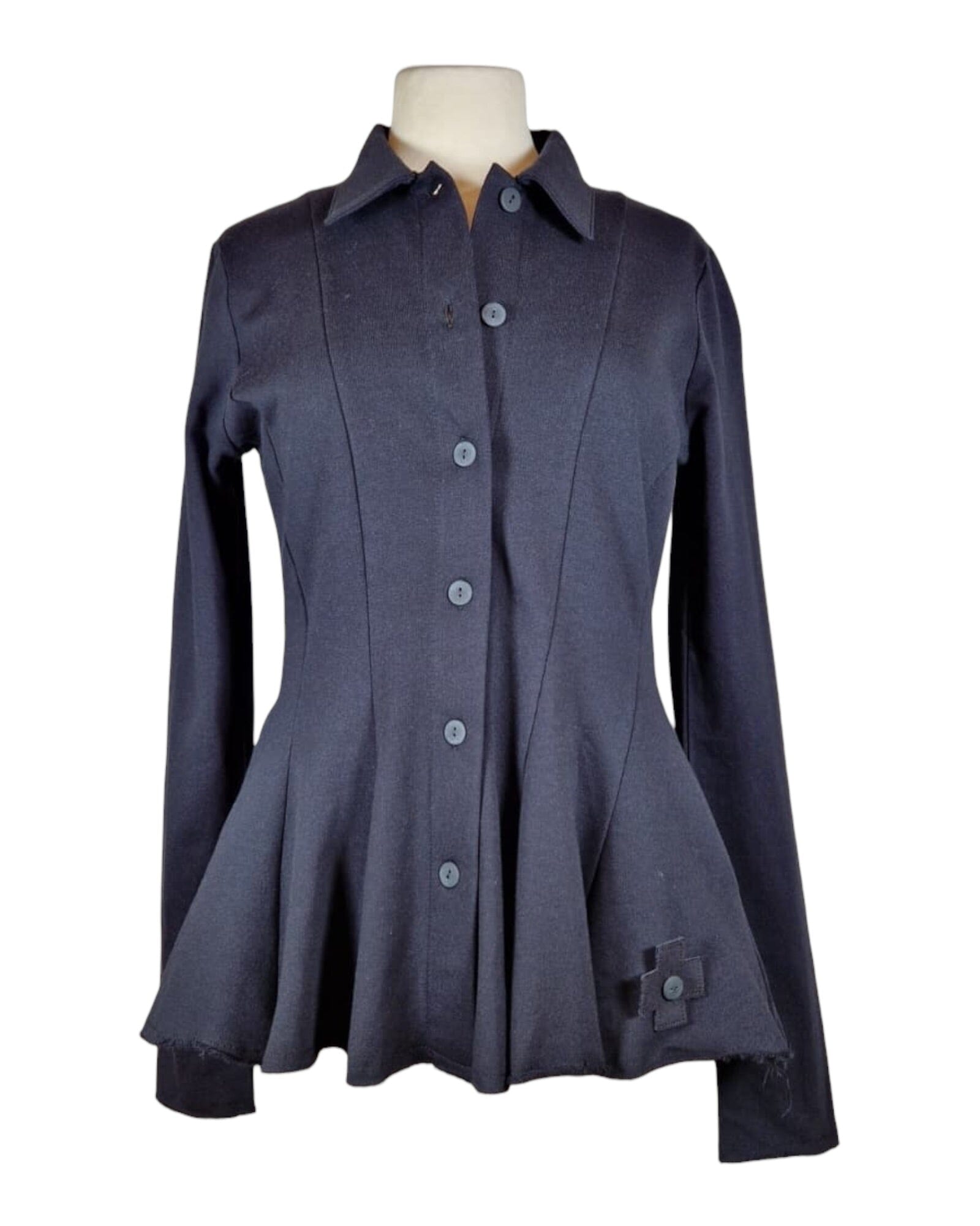 La Belle Sweat Sweatjacke Plü Black S