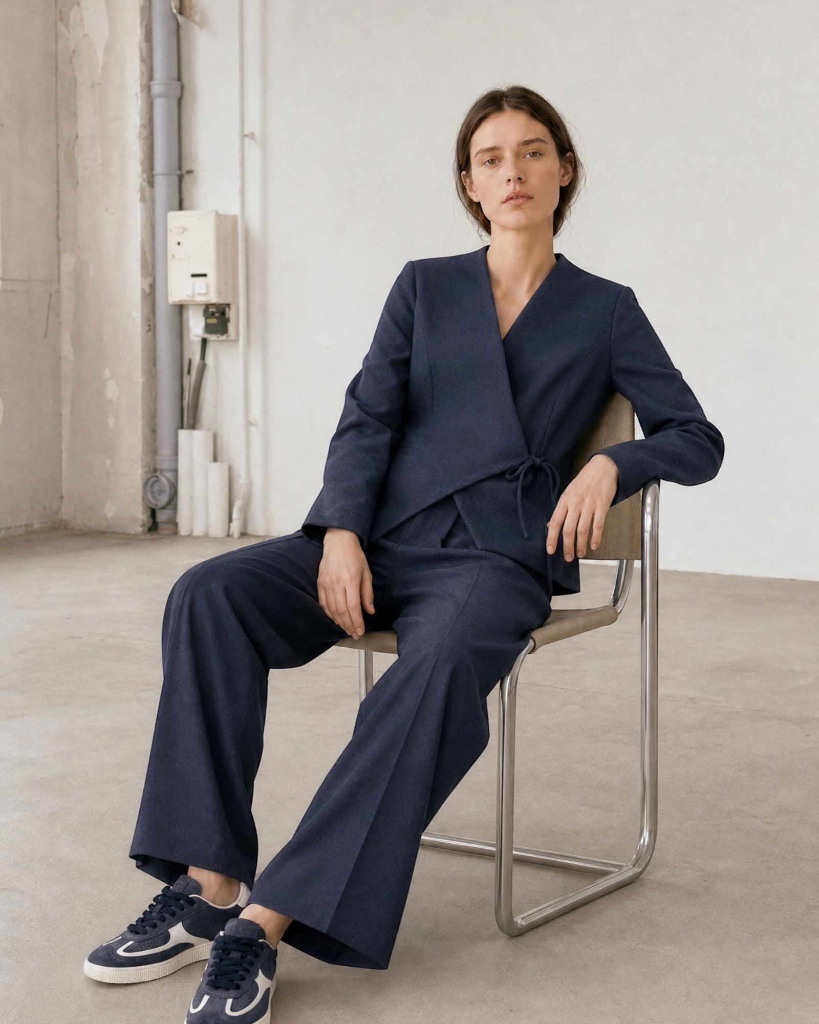 Lean Wirde Leg Hose Jane Lushka