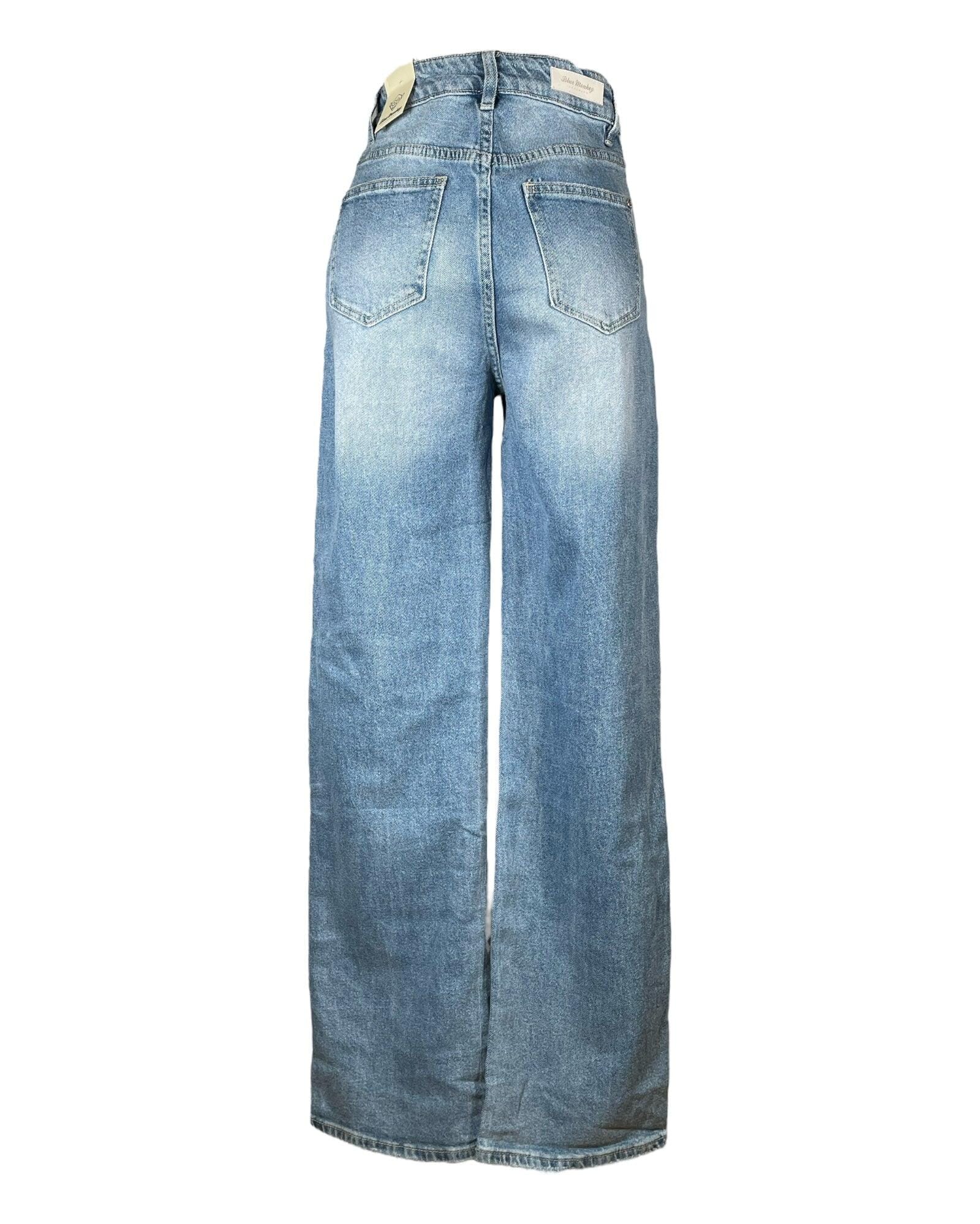 Liz Jeanshose Blue Monkey