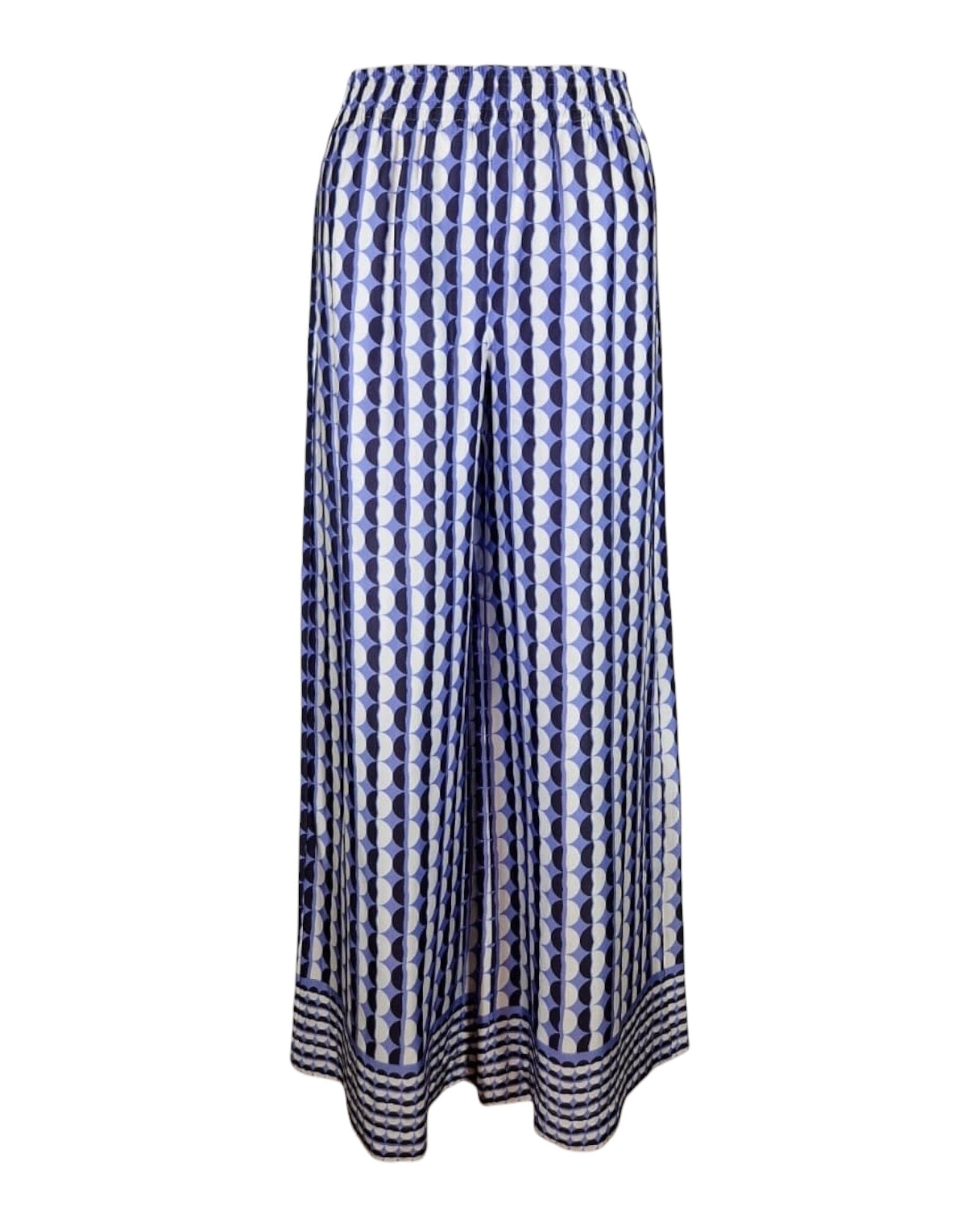 Lizett Hose Raffaello Rossi 81 Blau gemustert 36