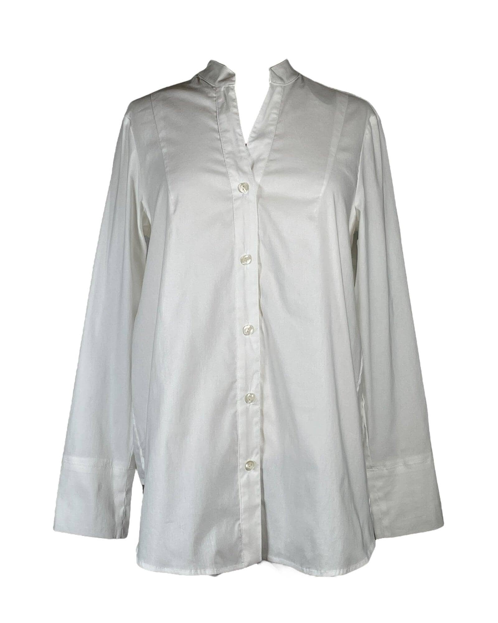 Longbluse Bablo Bluse Fox's S01 Weiß 36