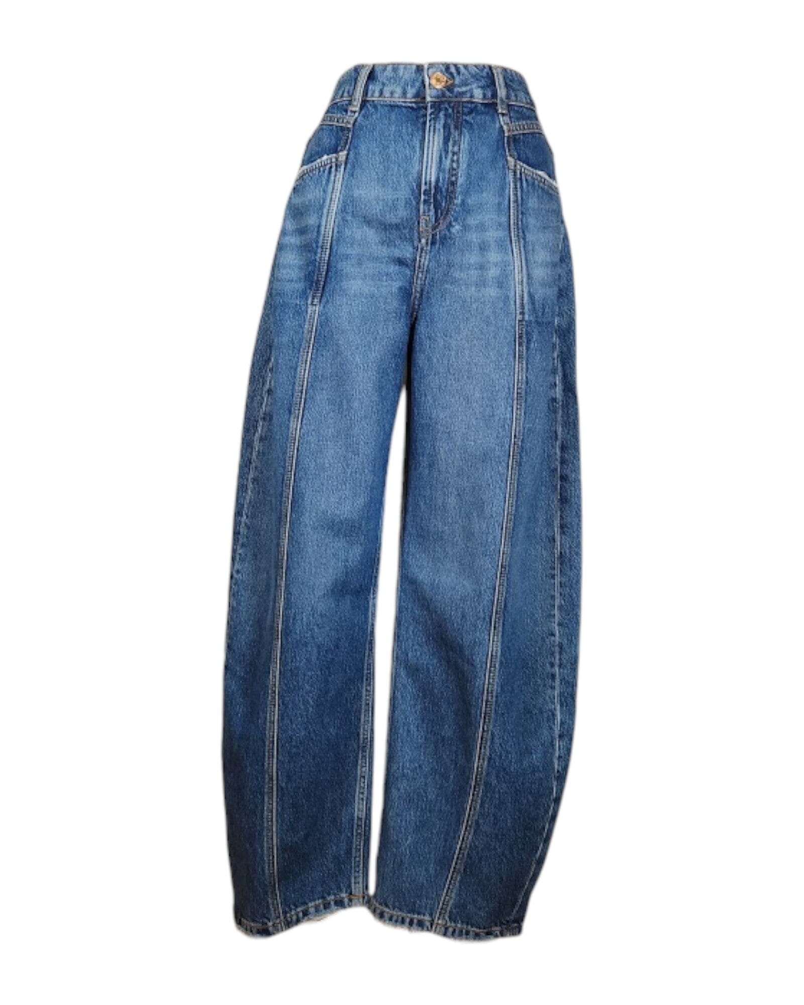 Luzenberg Jeanshose Goldgarn Denim