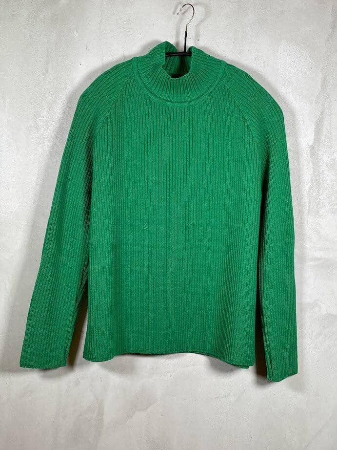 Merino Raglanpulli Pullover Hindahl & Skudelny Green S