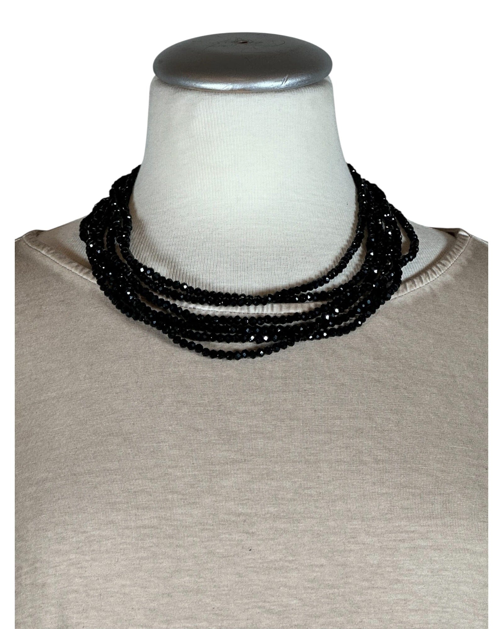 Mini Chain Kette Plü Black Einheitsgröße