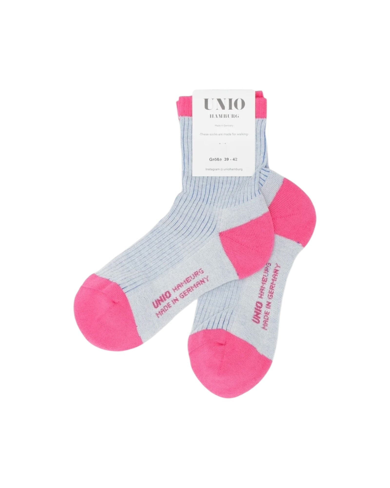 Mini Stripe Socken UNIO Barbie-Blue 01 36-38