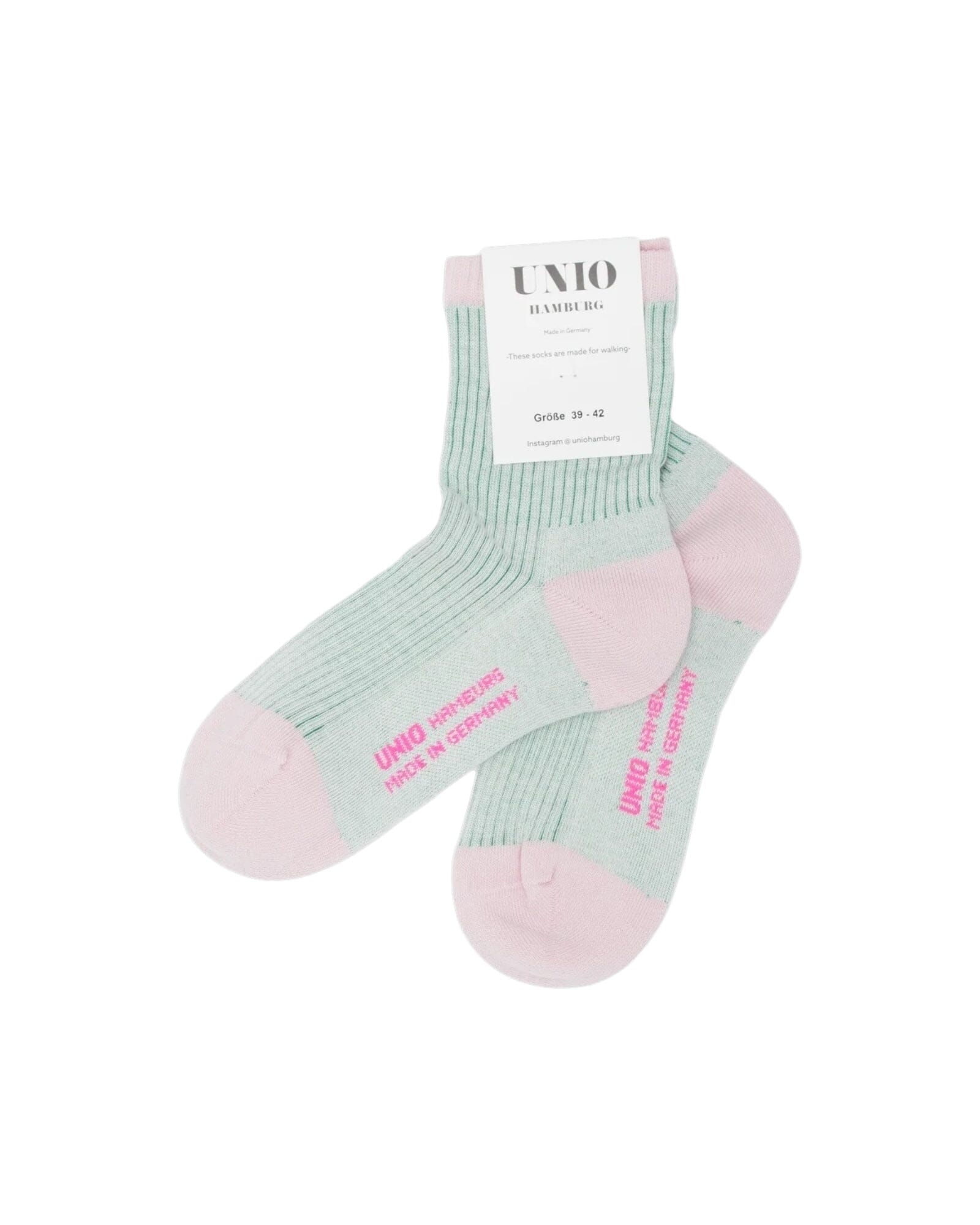 Mini Stripe Socken UNIO Rose-Salvia 02 36-38