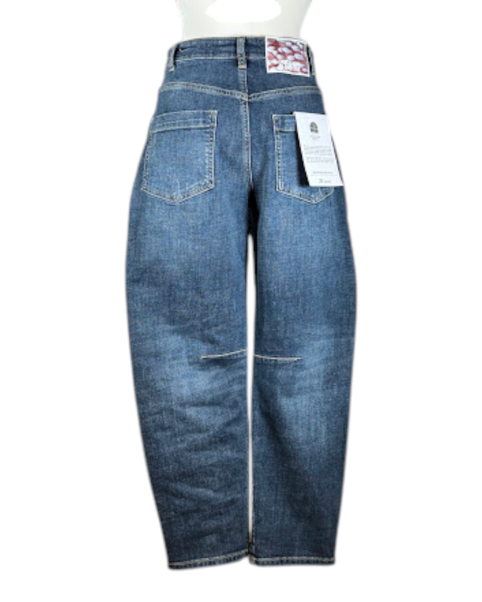 Neuostheim Relaxed Fit Jeanshose Goldgarn Denim