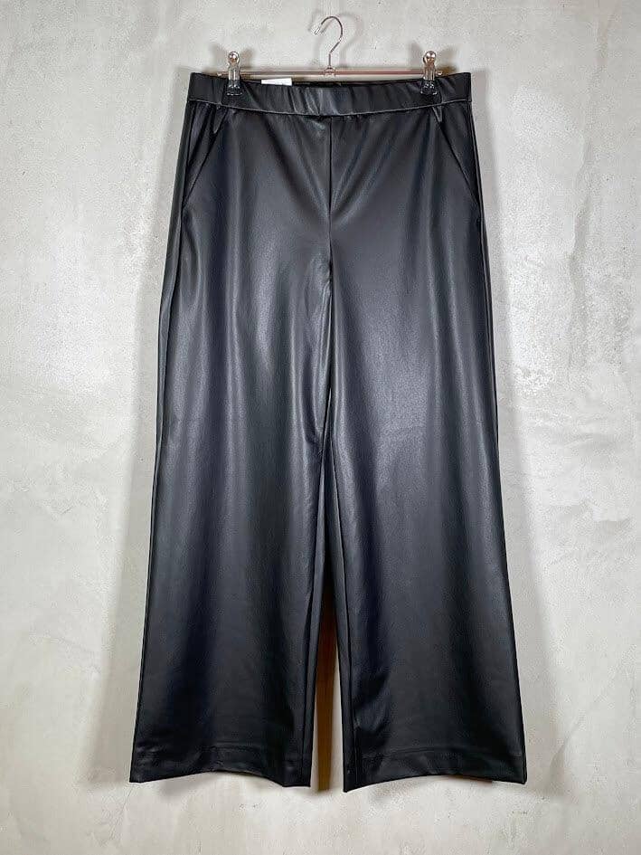 Palina 6/8 Vegan Nappa Leather Hose Raffaello Rossi 990 Schwarz 34