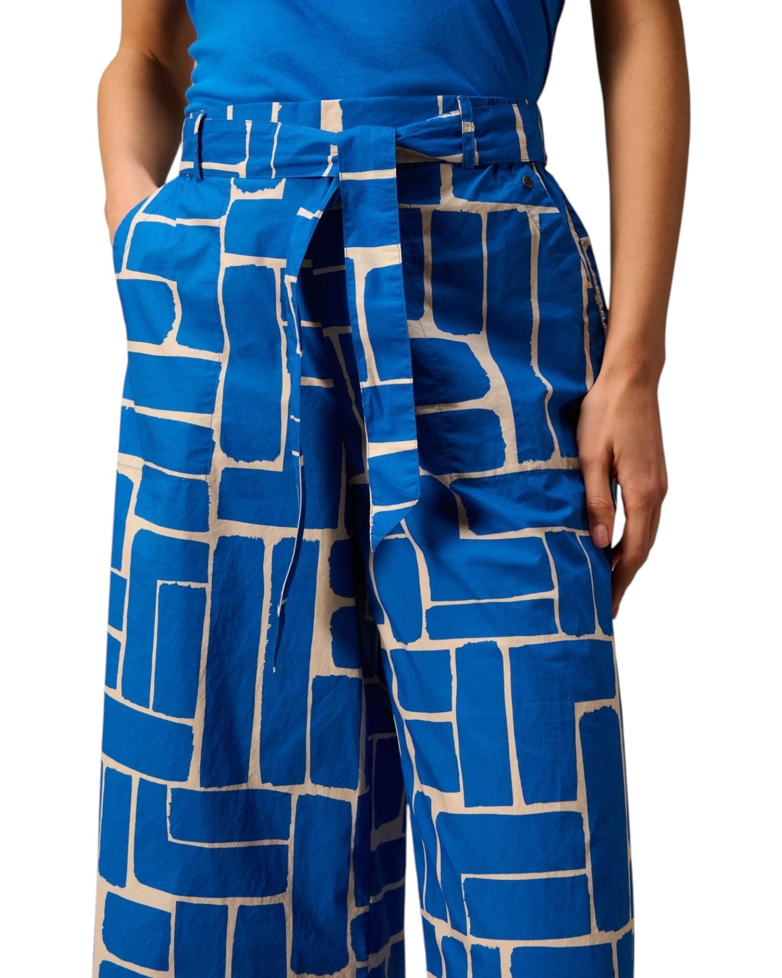 Pants Wide Hose Nile Royal XS