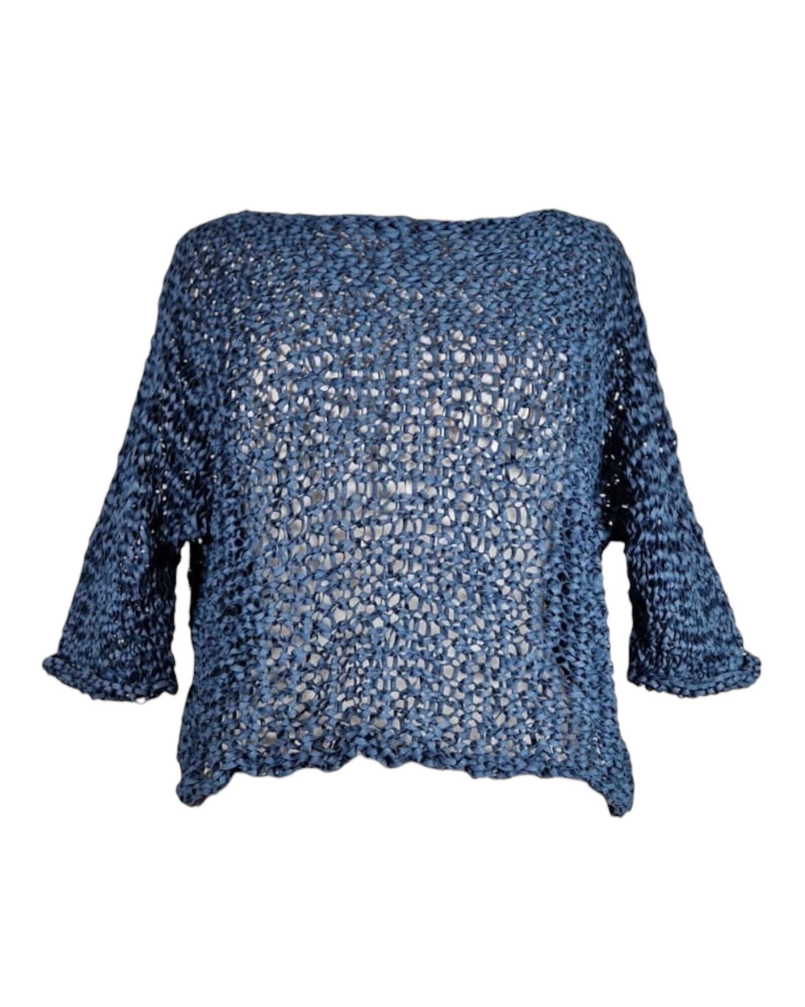 Paula Pullover Esmeralda Blau M