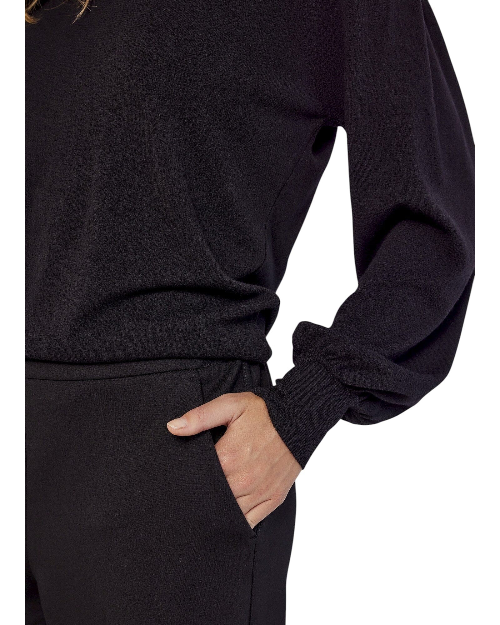 Puffy Sleeve Pullover Summum Woman