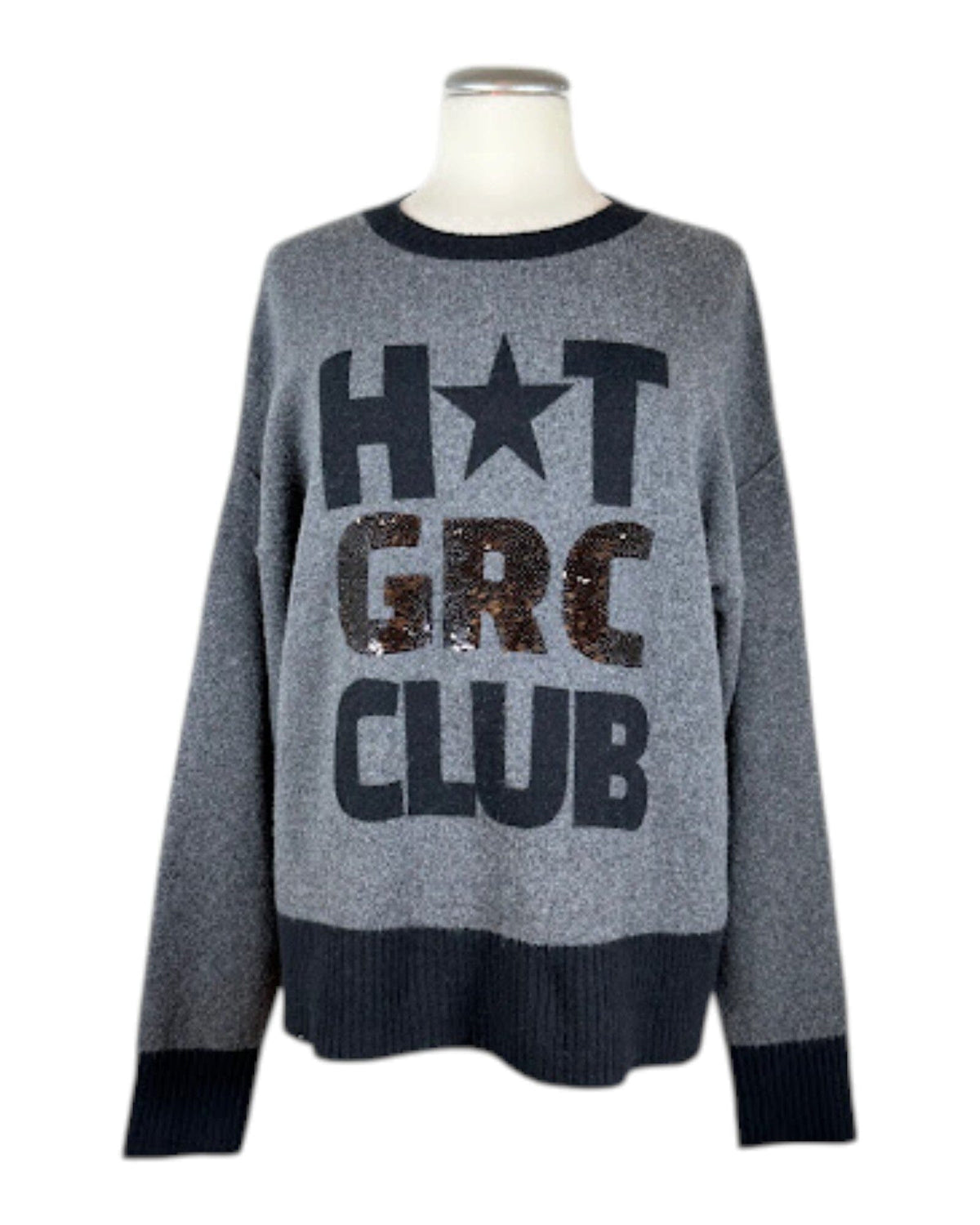 Pulli HOT Pullover Grace 218 Dark Grey S