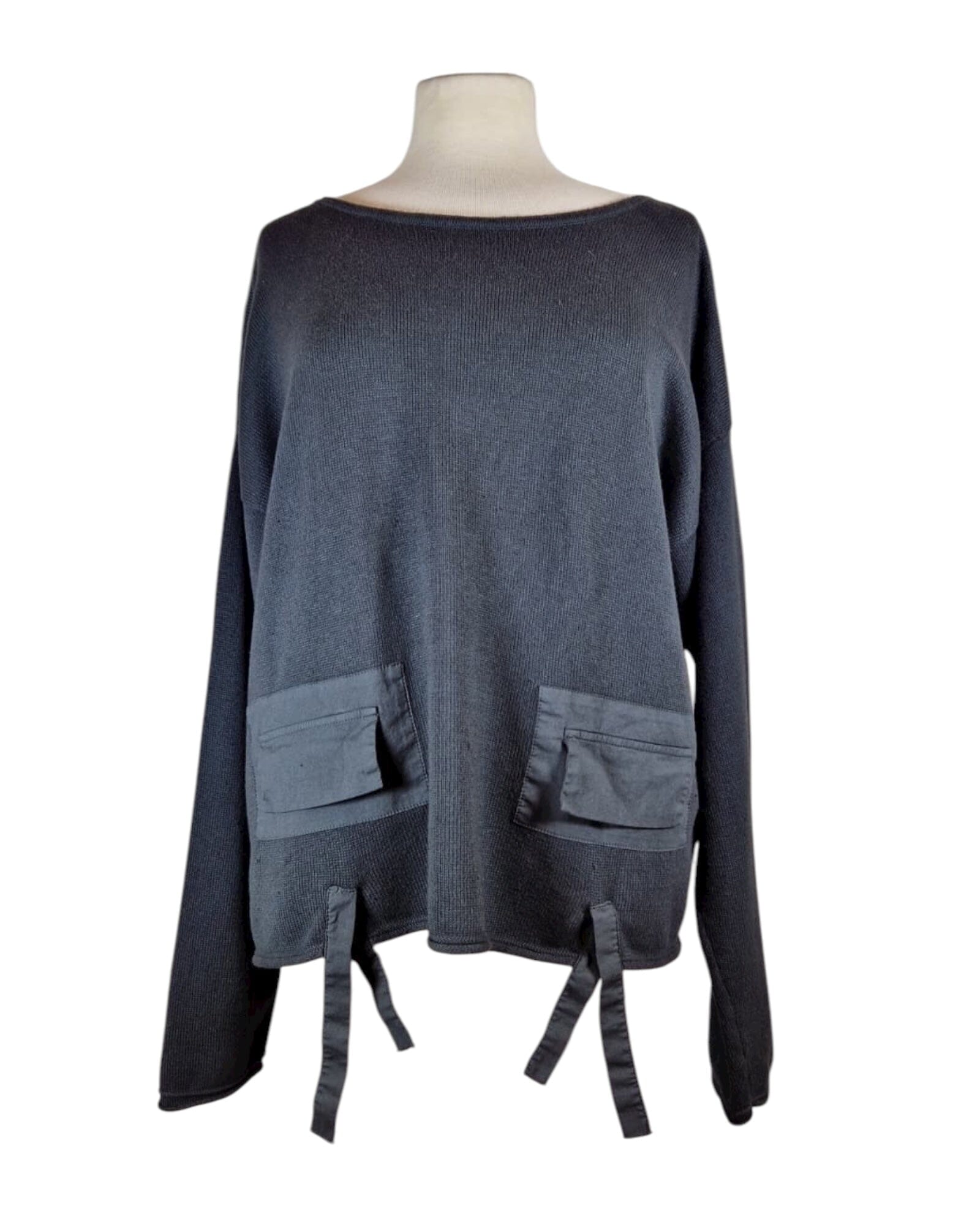 Pulli Stoffschlitz Pullover Elli