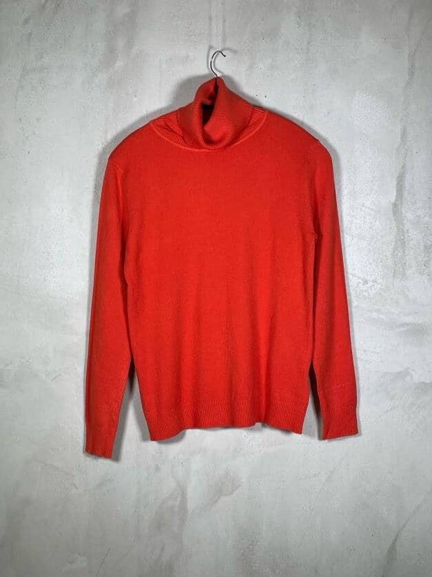 Pullover Rollkragen Pullover Kolibri Ulm Orange Einheitsgröße