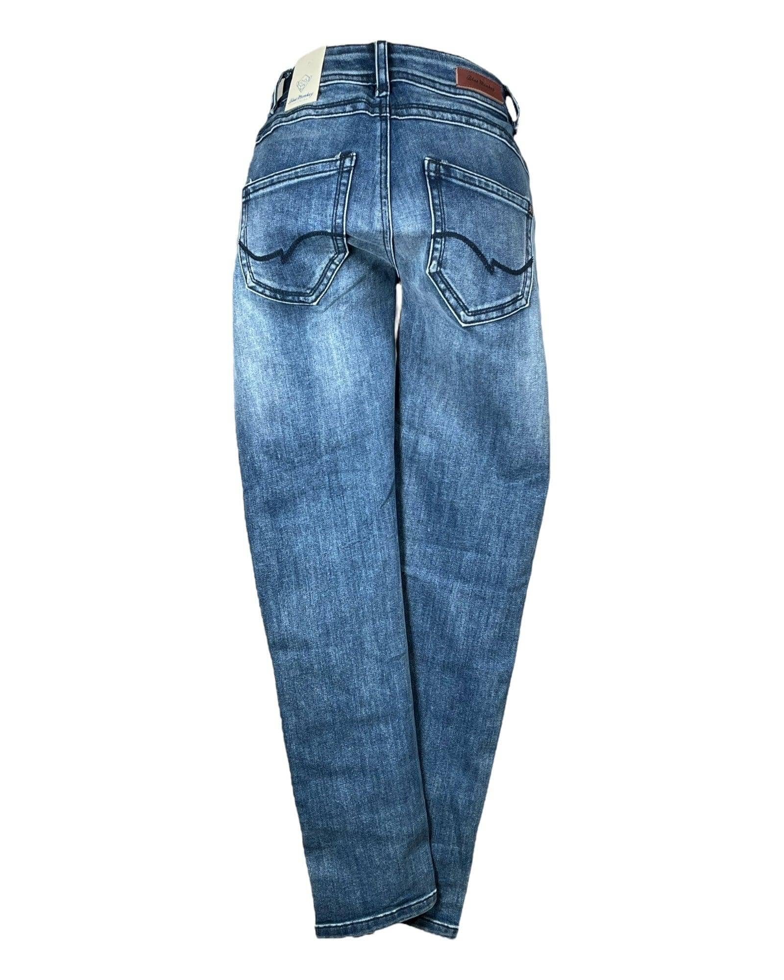 Raya Jeanshose Blue Monkey
