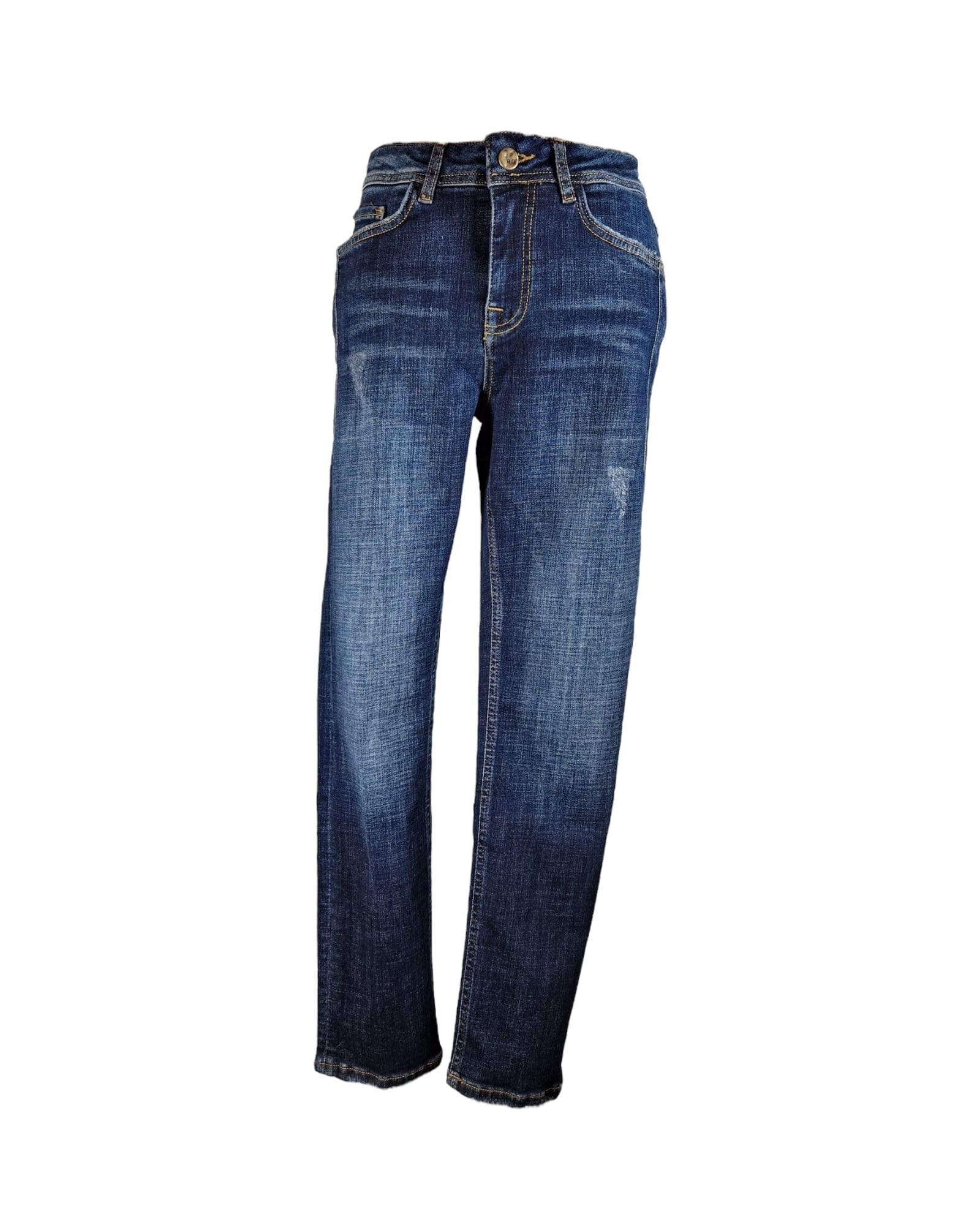 Relaxed Fit Jeanshose Goldgarn Denim