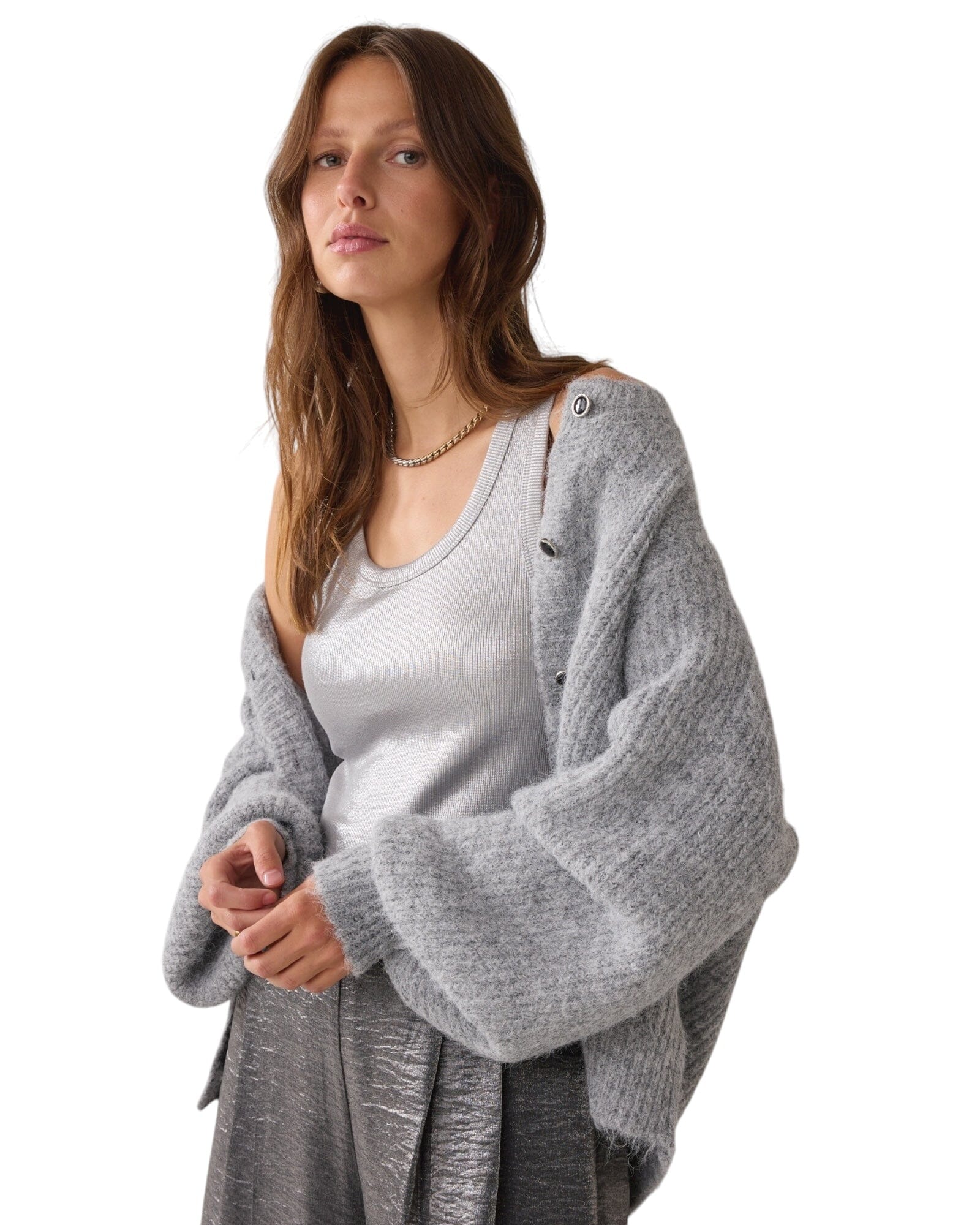 Rib Tanktop Top Summum Woman
