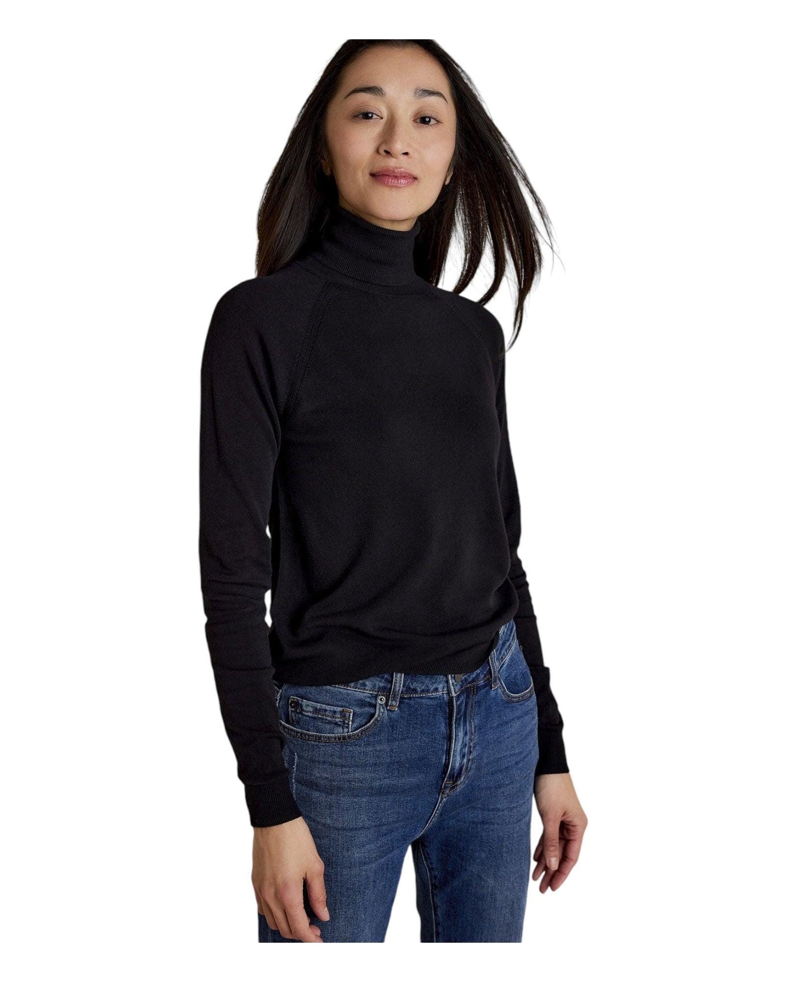 Rollkragenpullover Pullover Summum Woman 990 Black S