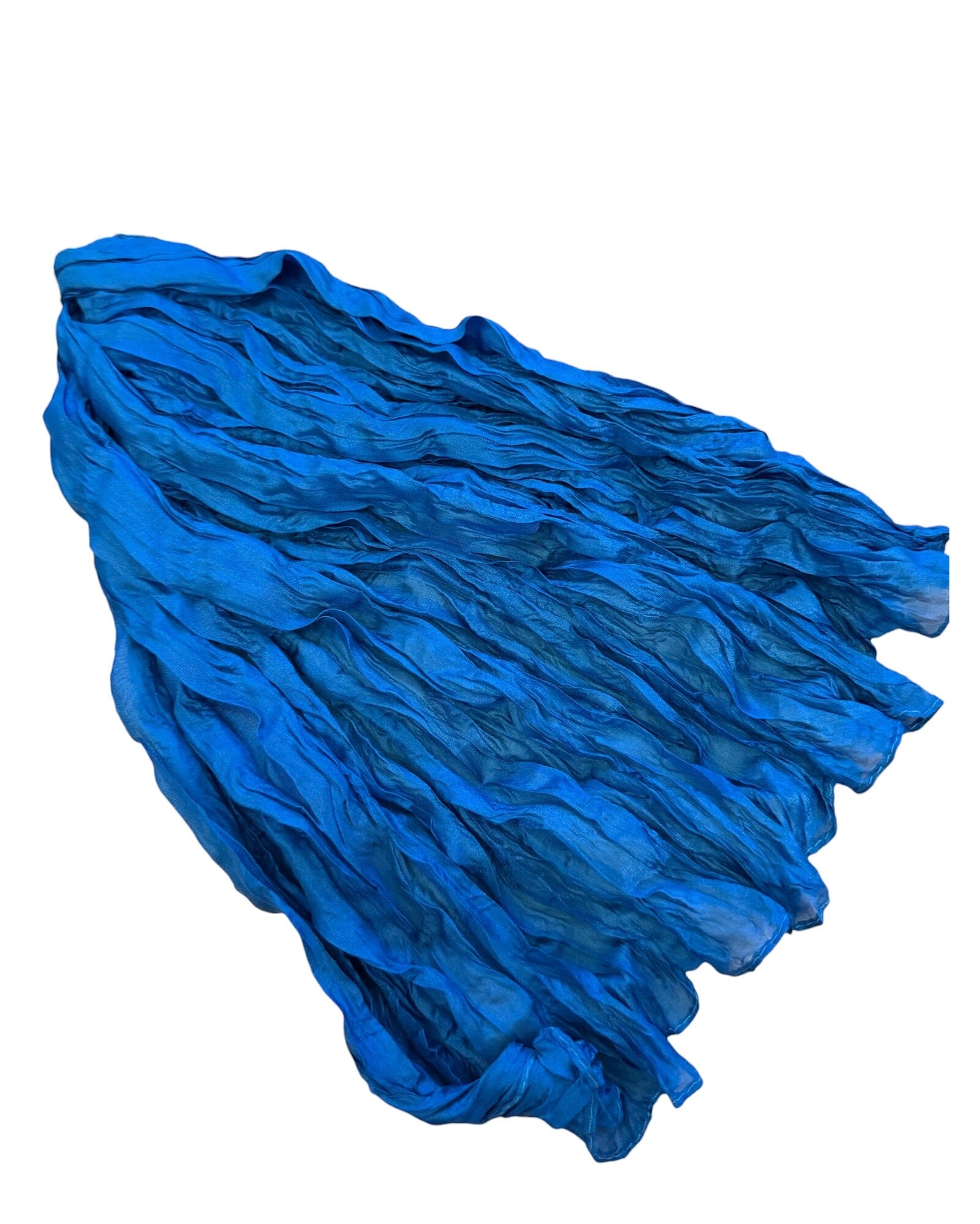 Schal Seidentuch Salto 412 Blau 100x180cm