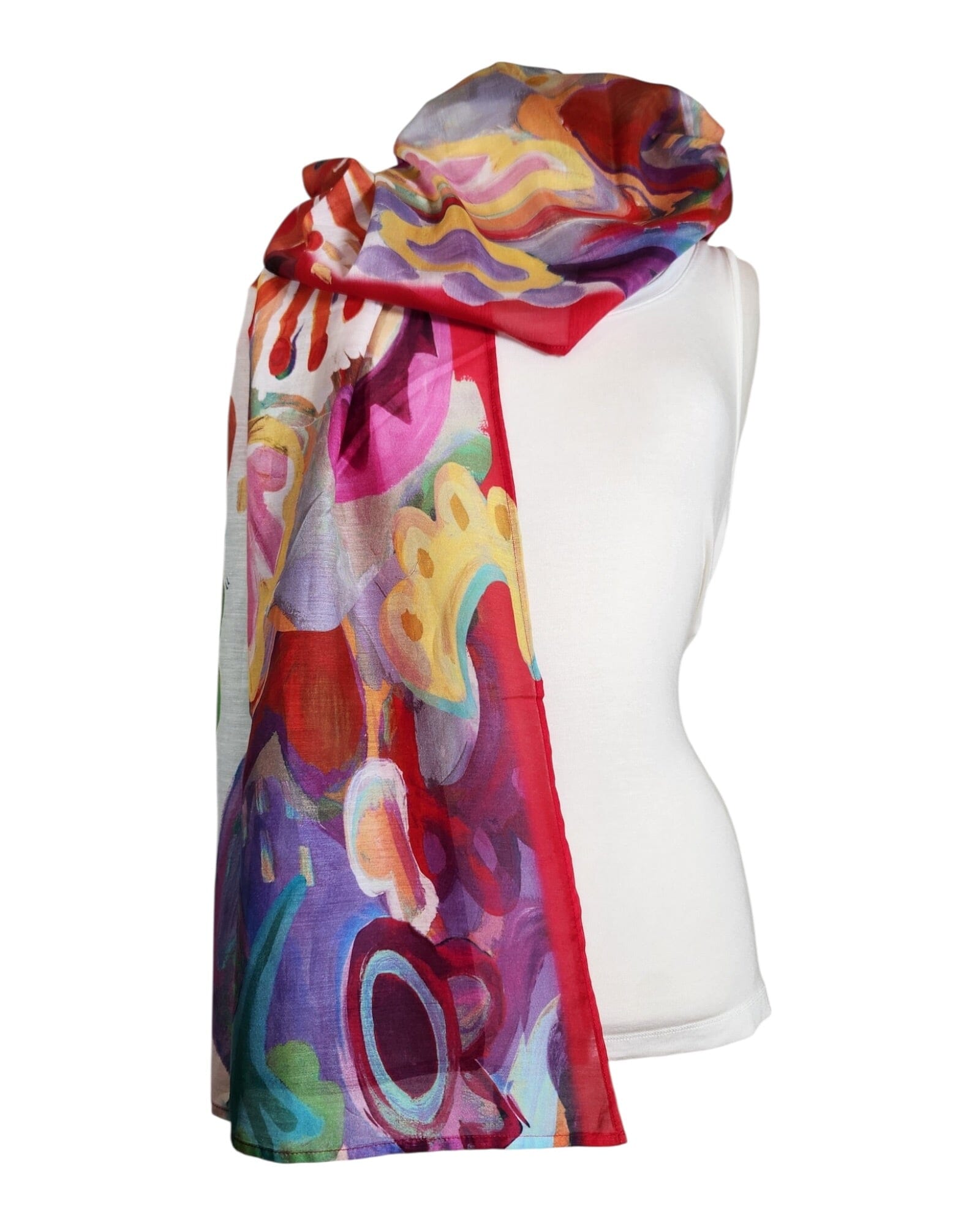 Shanti Schal Salto Mohn 50x180cm