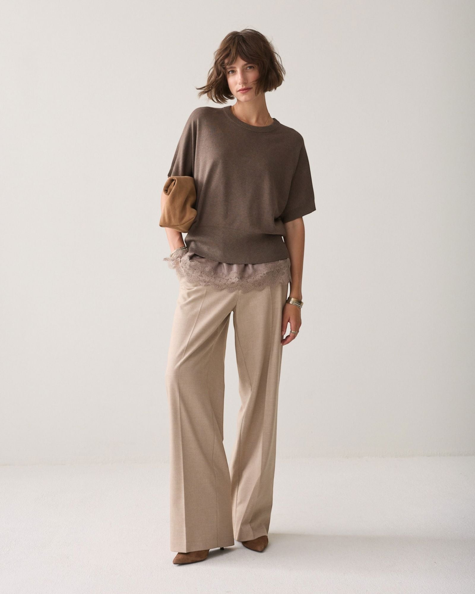 Short Sleeve Shirt Summum Woman