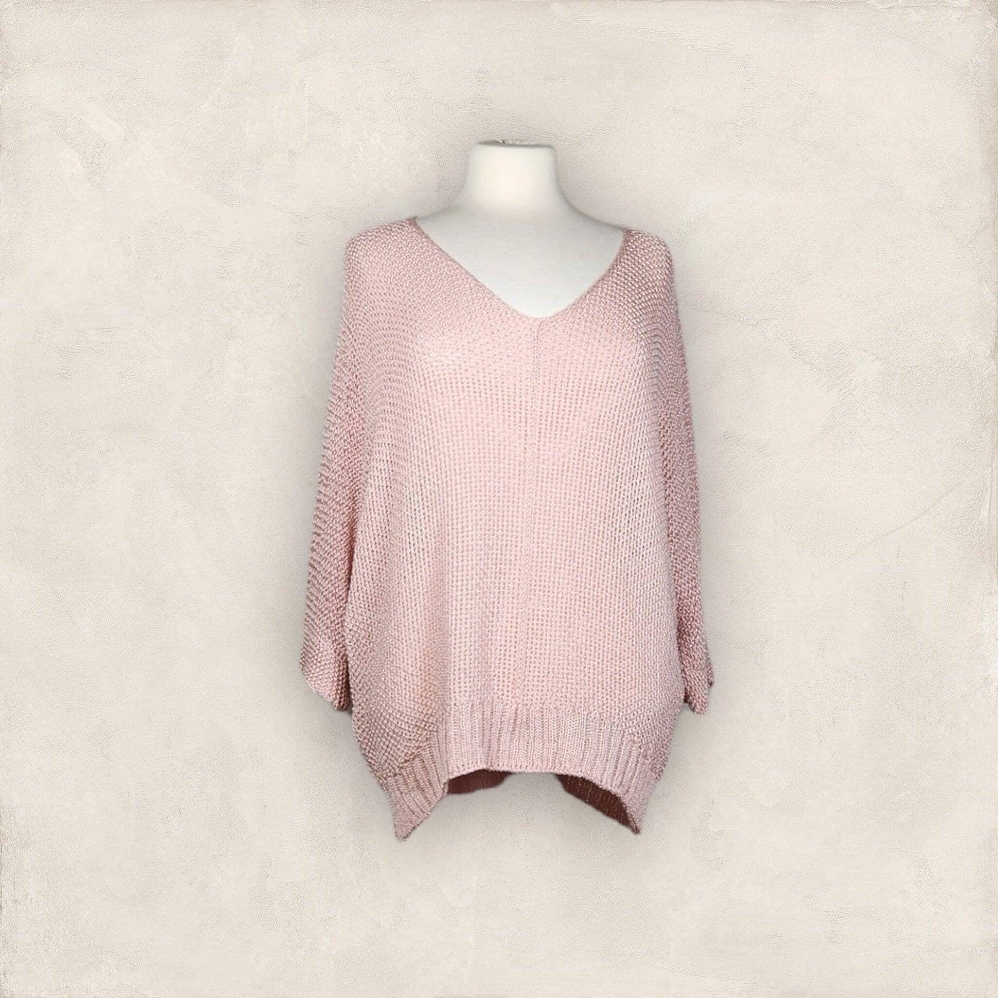 Sommer Pulli Pullover Kolibri Ulm Rose Einheitsgröße