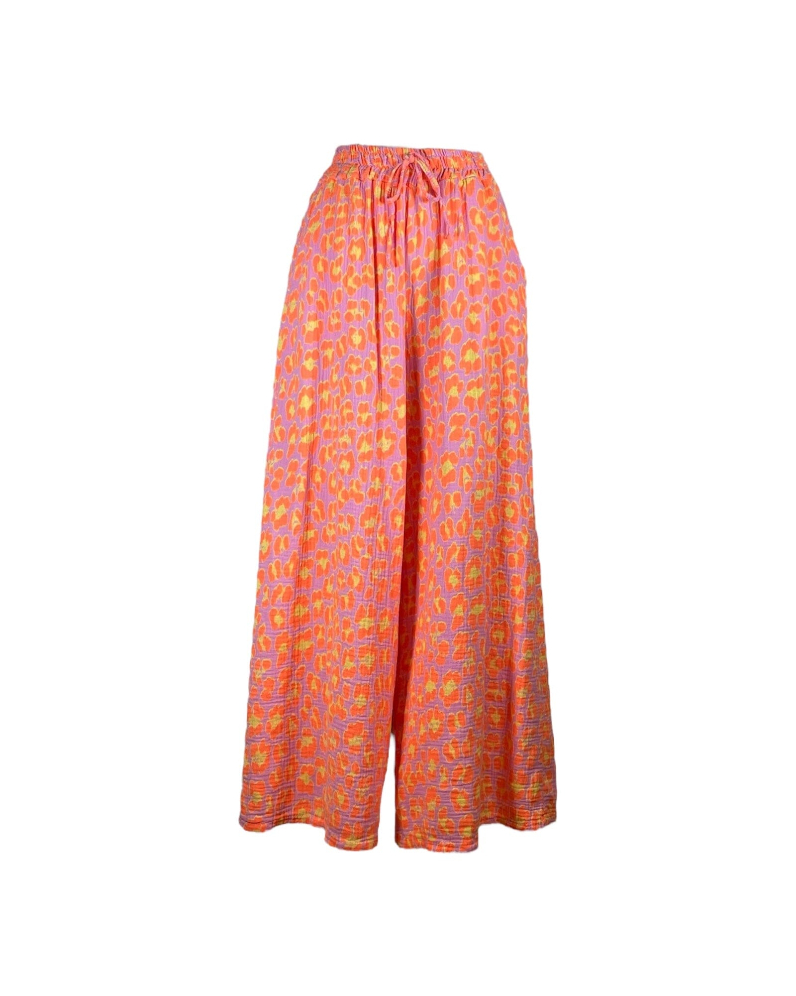 Sommerhose Leo Hose Noeline Violett Orange Einheitsgröße