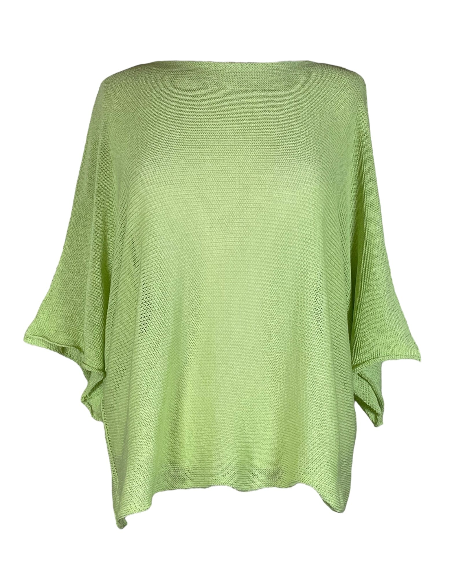 Sommerpullover Kurzarm Pullover Kolibri Ulm Apfelgrün Einheitsgröße